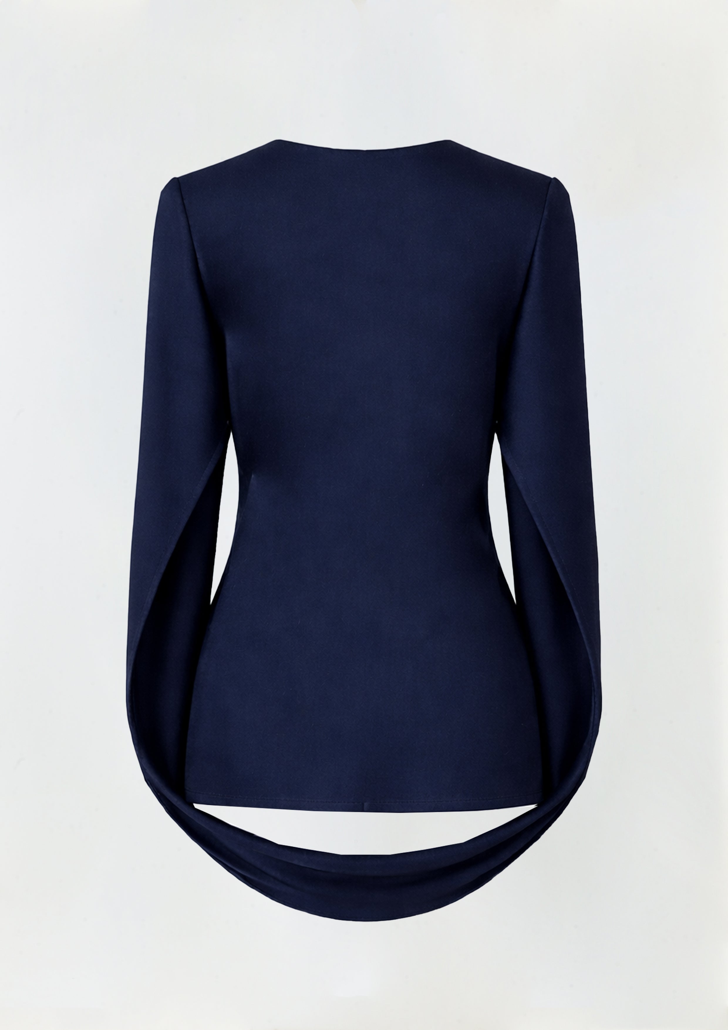 BLUSA COM MANGAS MEDIEVAIS