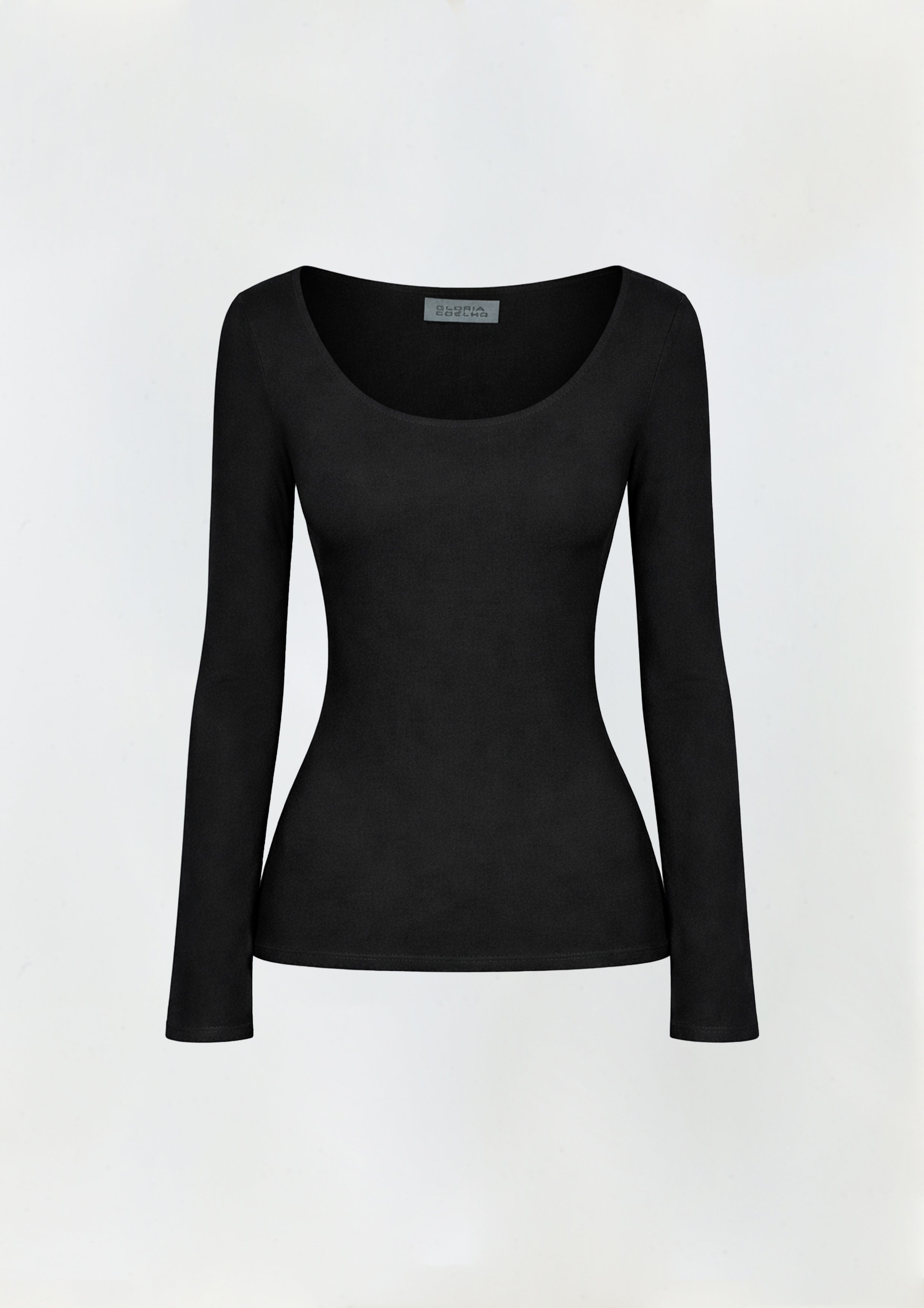 BLUSA DECOTE CORSELET DE CREPE