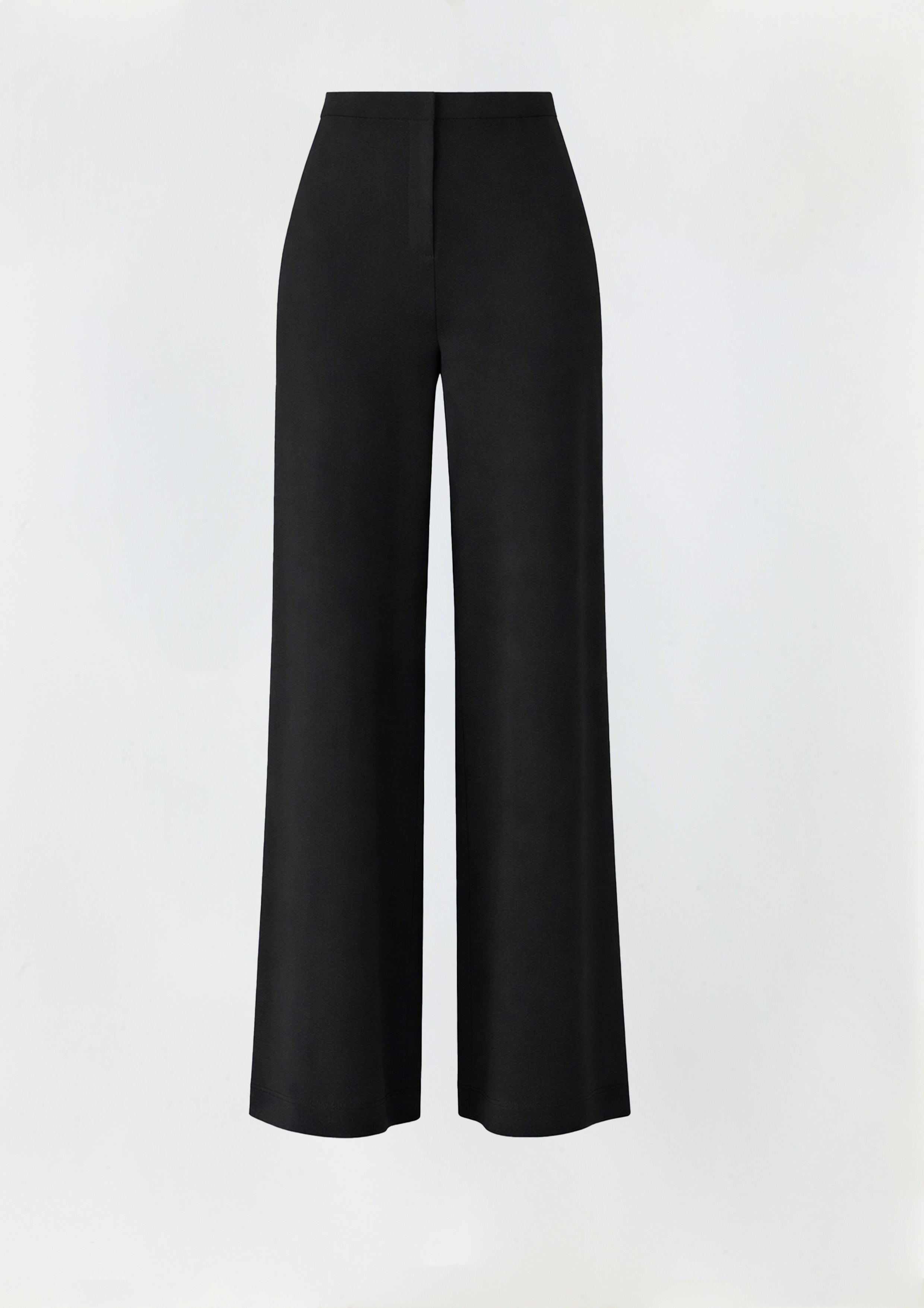 CALÇA RETA AMPLA DE MALHA