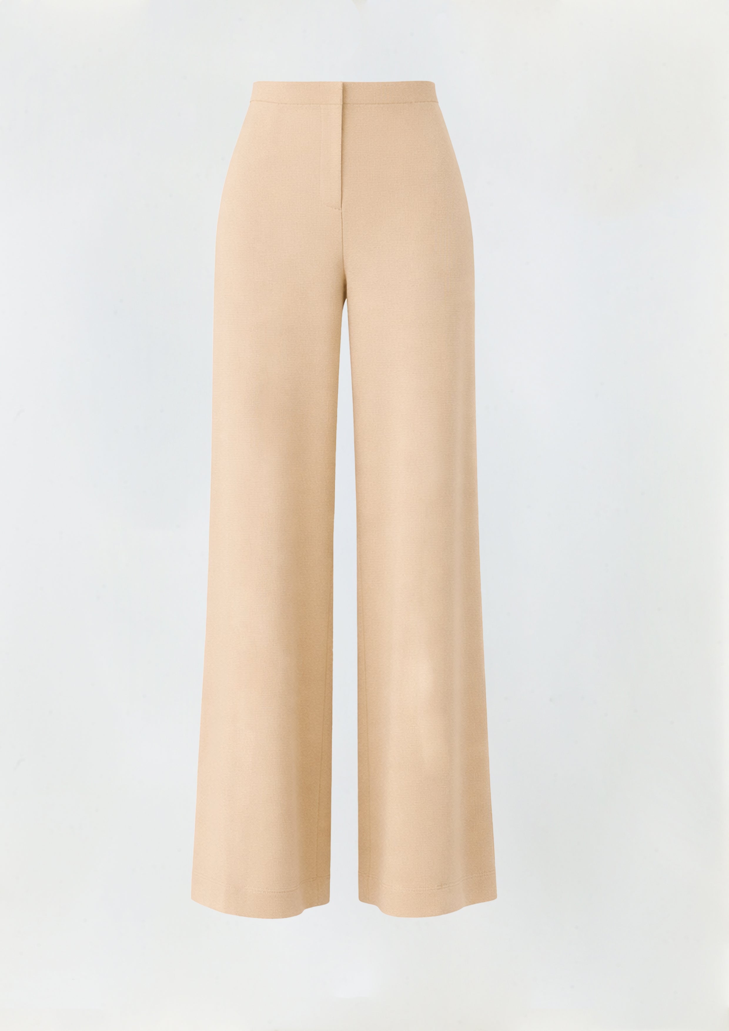 CALÇA RETA AMPLA DE MALHA