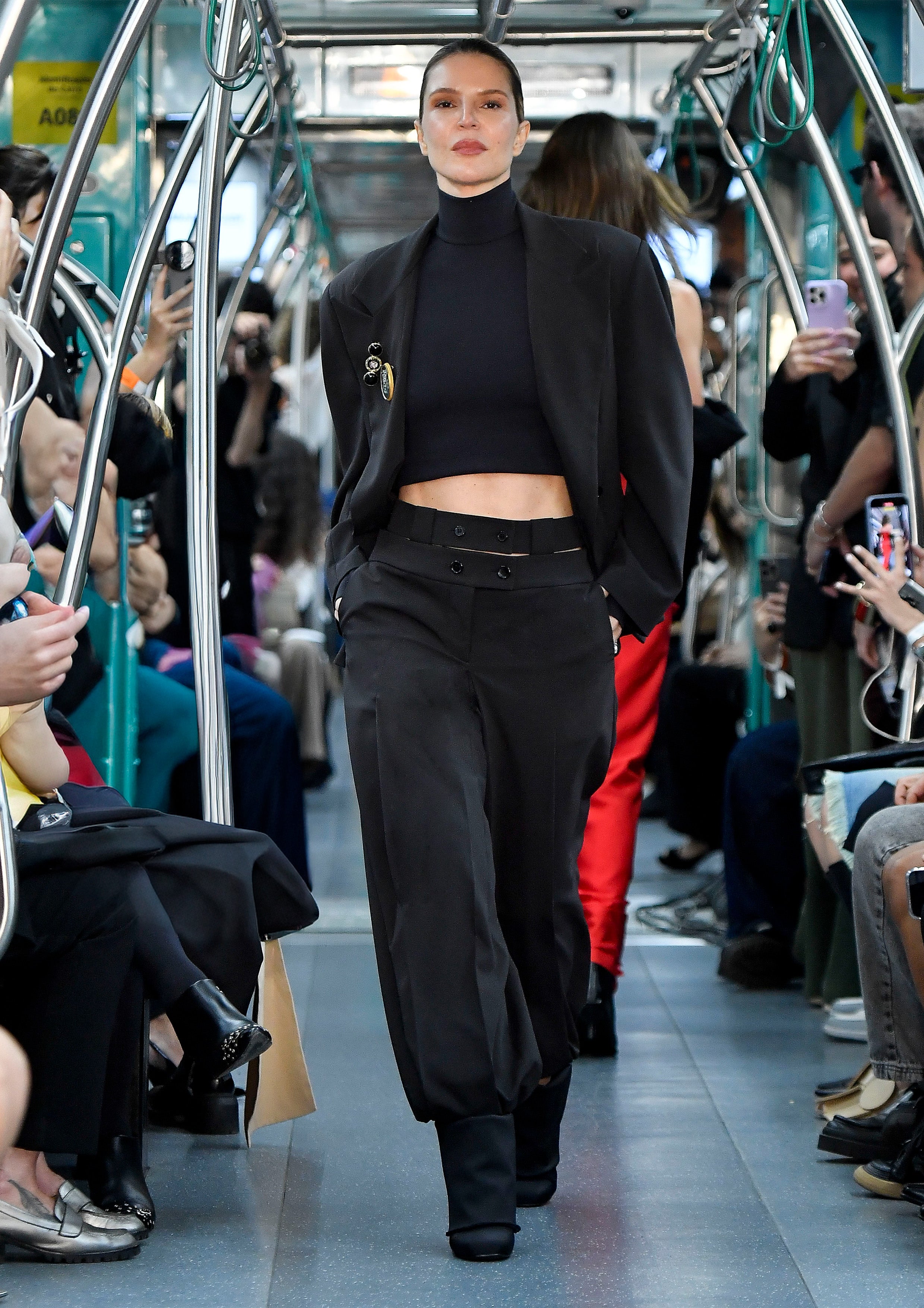 CALÇA TIN TIN DE GABARDINE