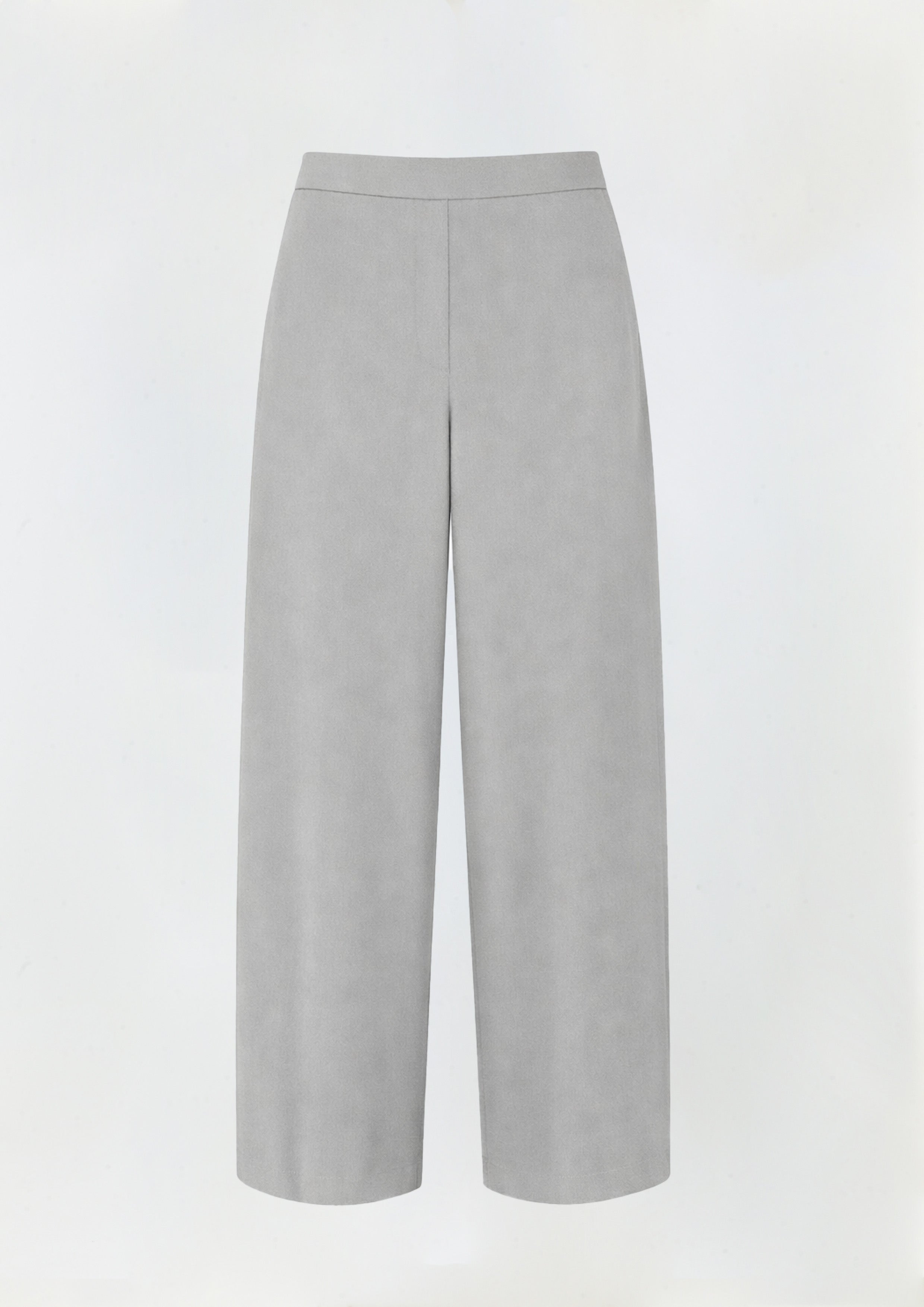 CALÇA AMPLA DE GABARDINE