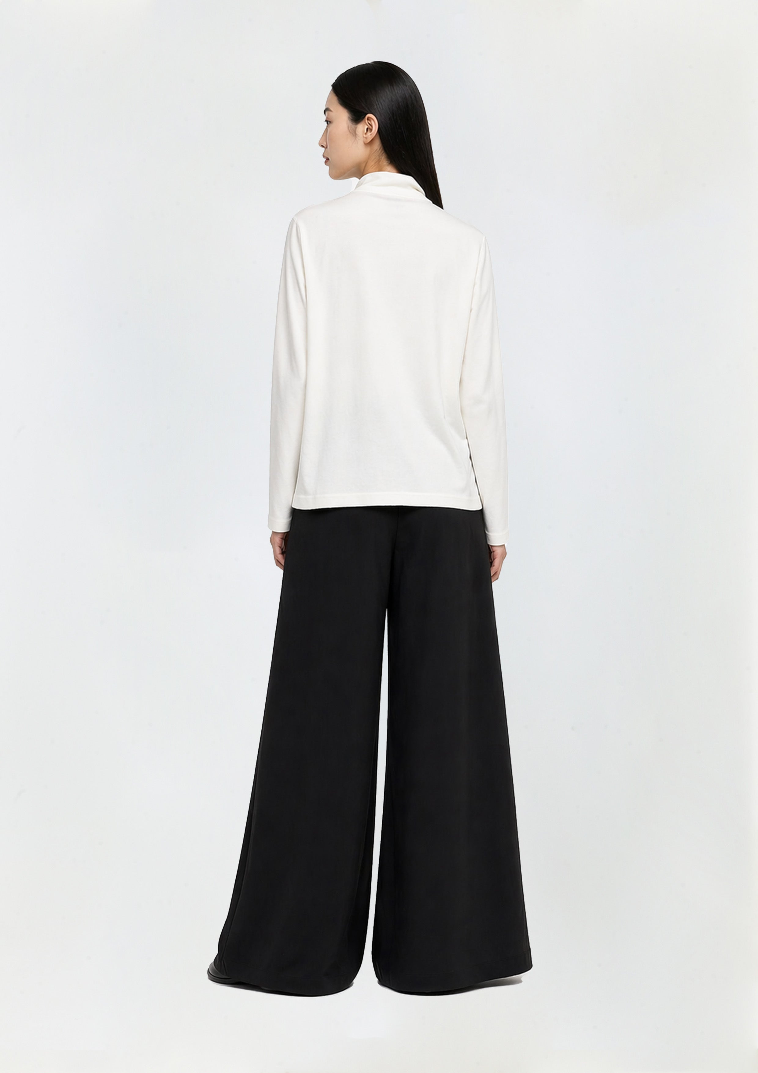 CALÇA BOCA AMPLA ANOS 30