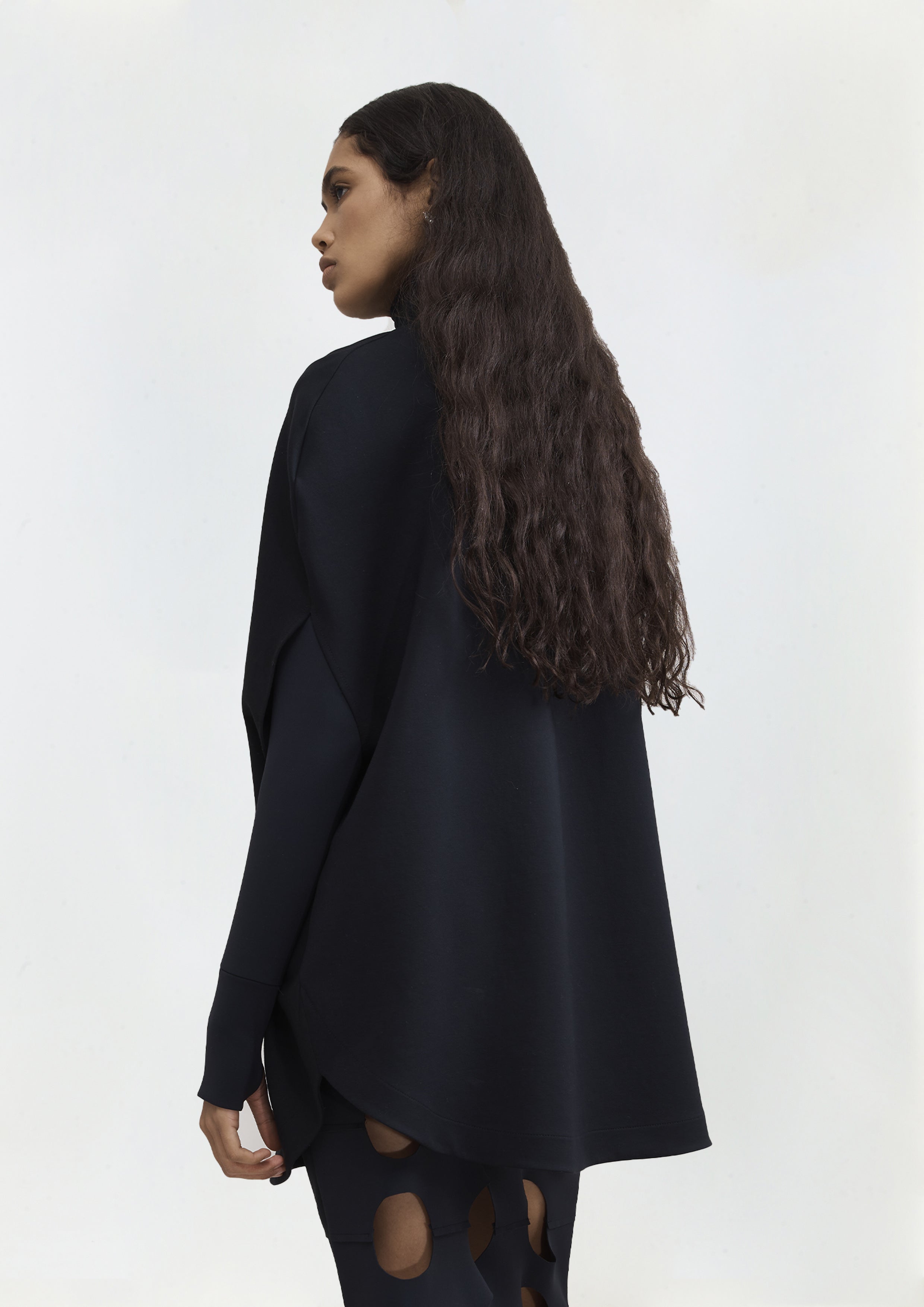 TÚNICA CASULO COM GOLA ROLE