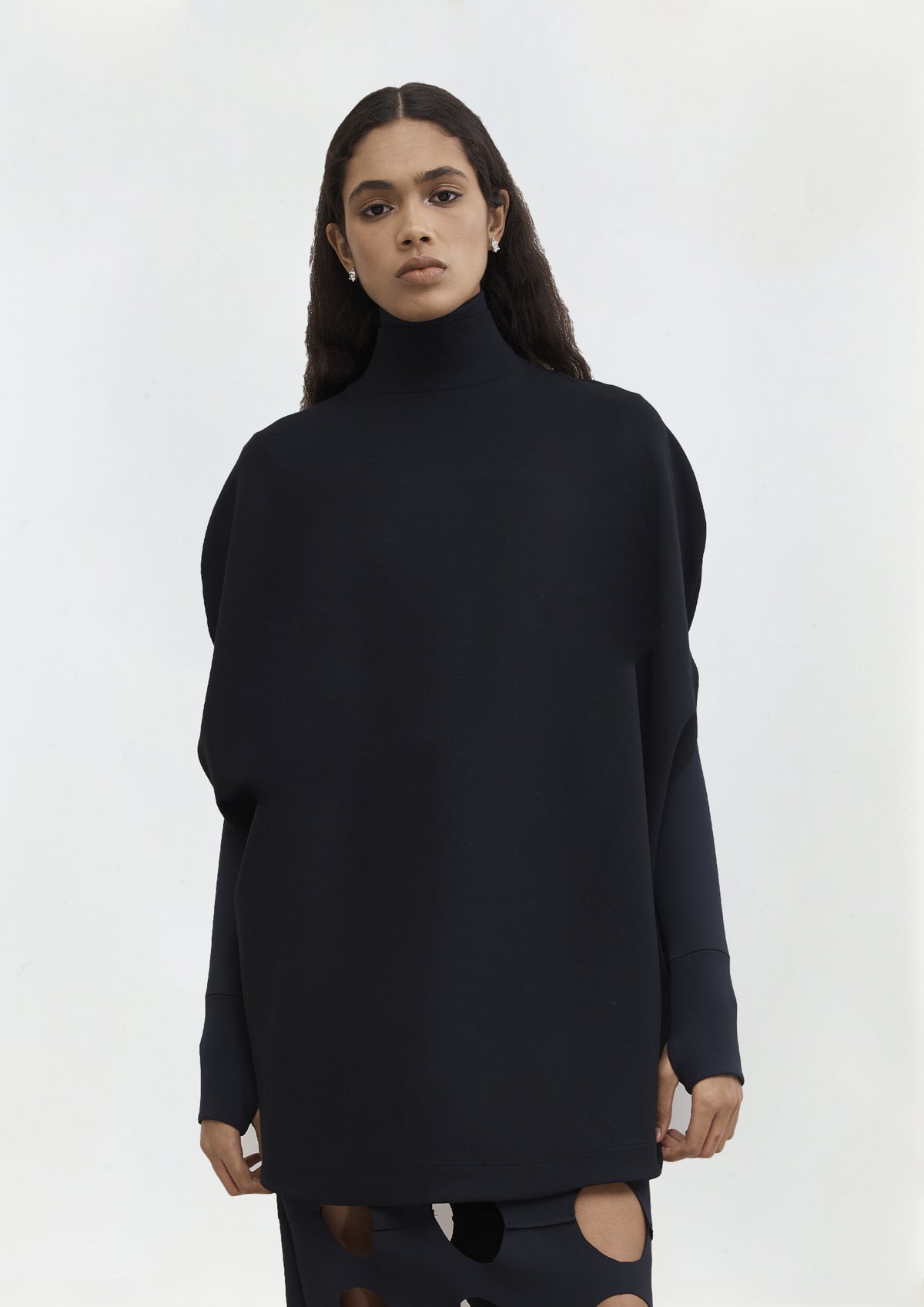 TÚNICA CASULO COM GOLA ROLE