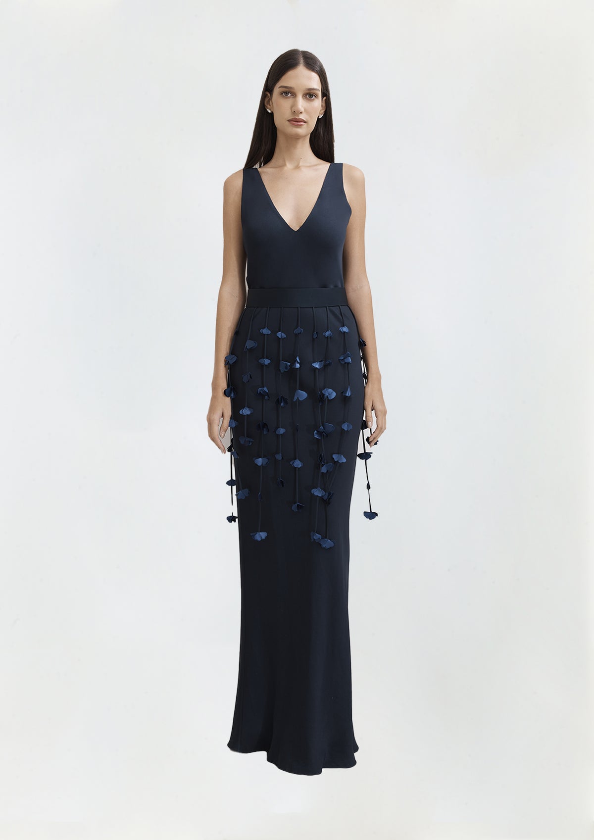 VESTIDO LONGO DECOTE NAS COSTAS