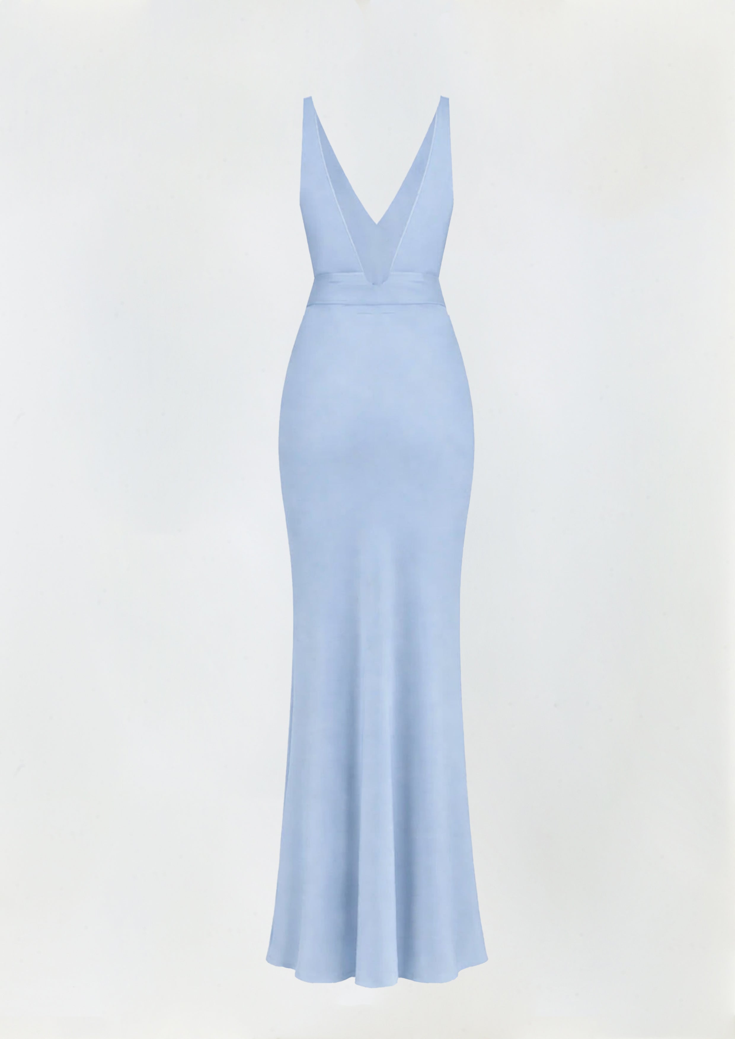 VESTIDO LONGO DECOTE NAS COSTAS