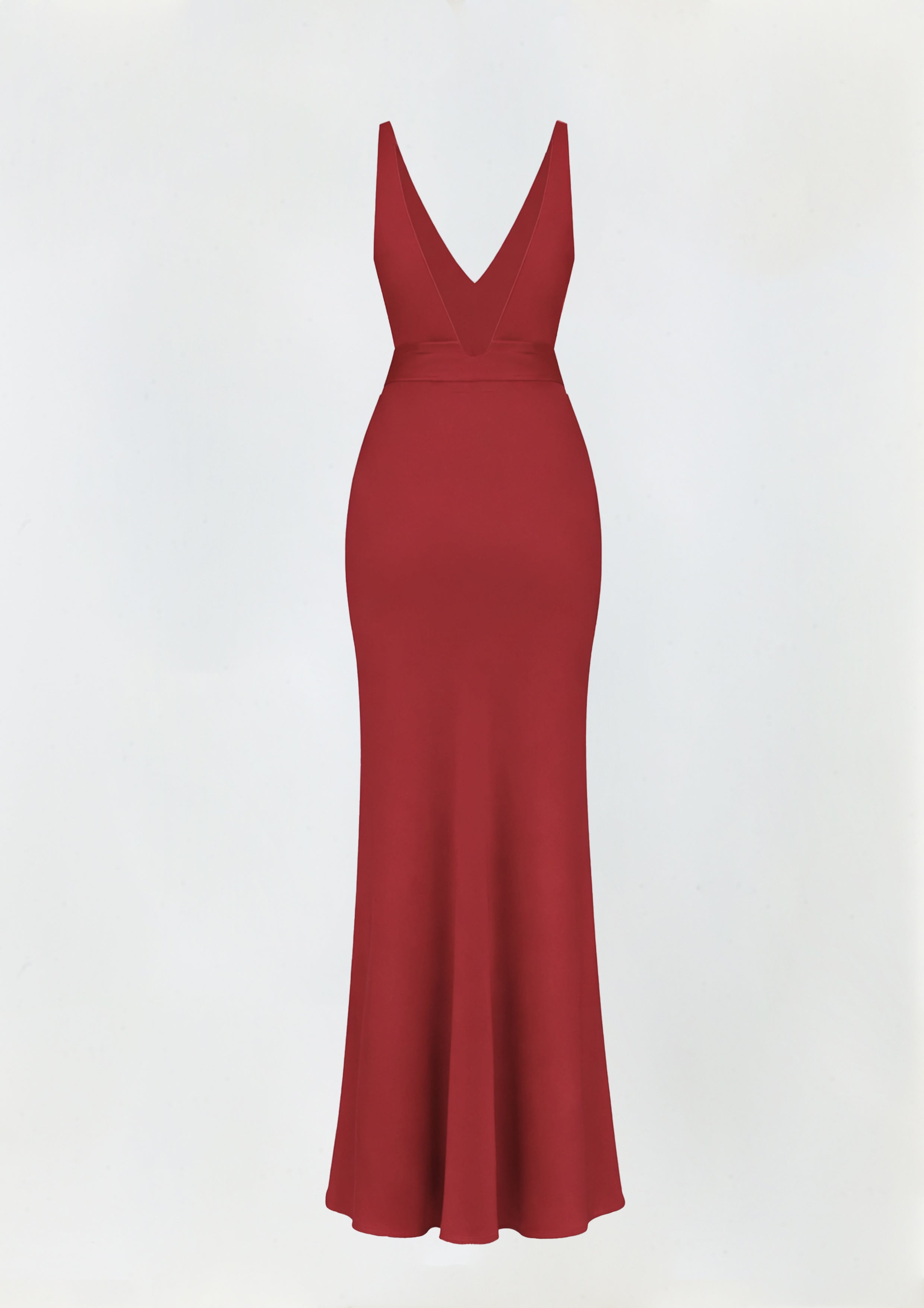 VESTIDO LONGO DECOTE NAS COSTAS