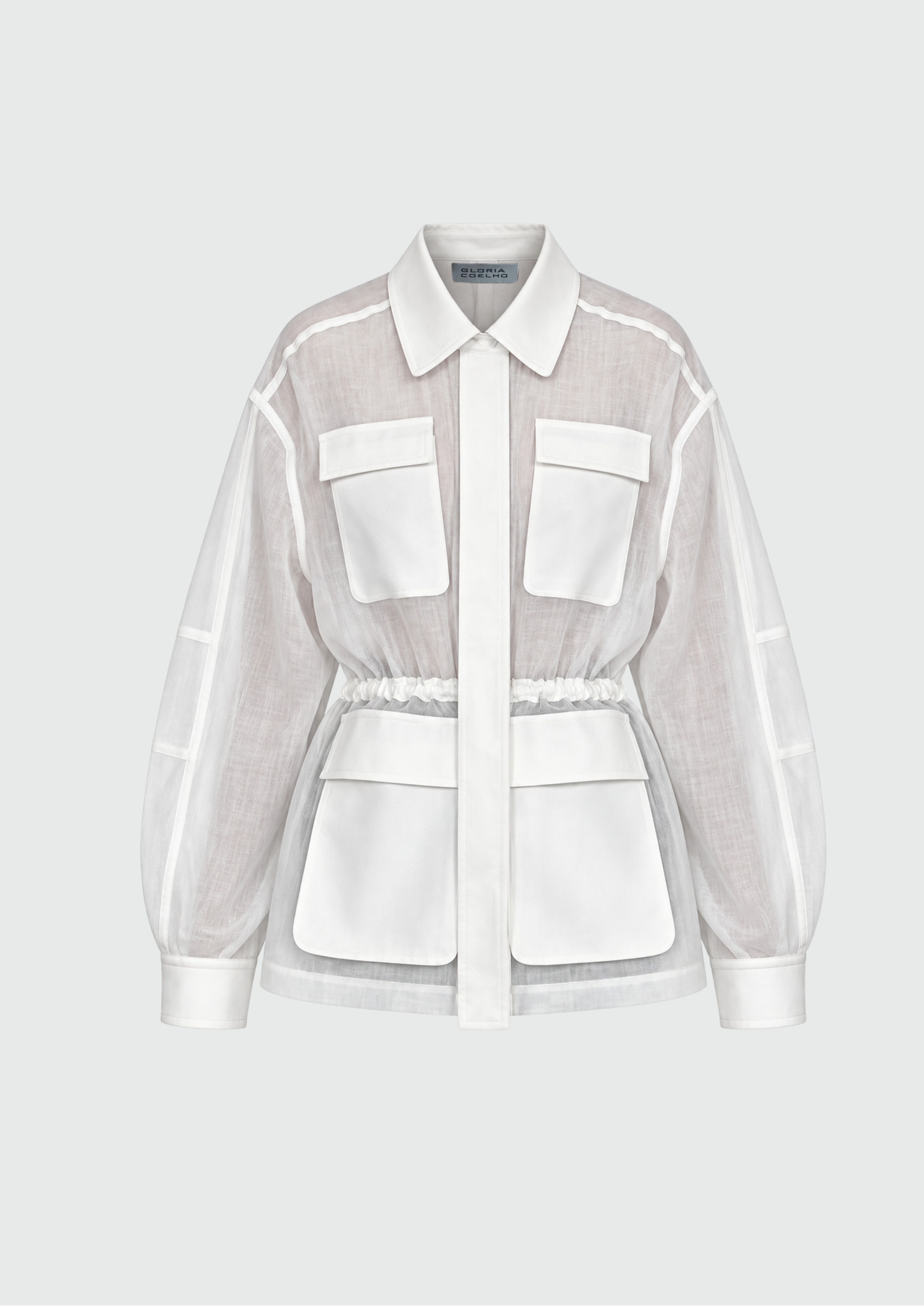 CAMISA TRANSPARENTE LINHO