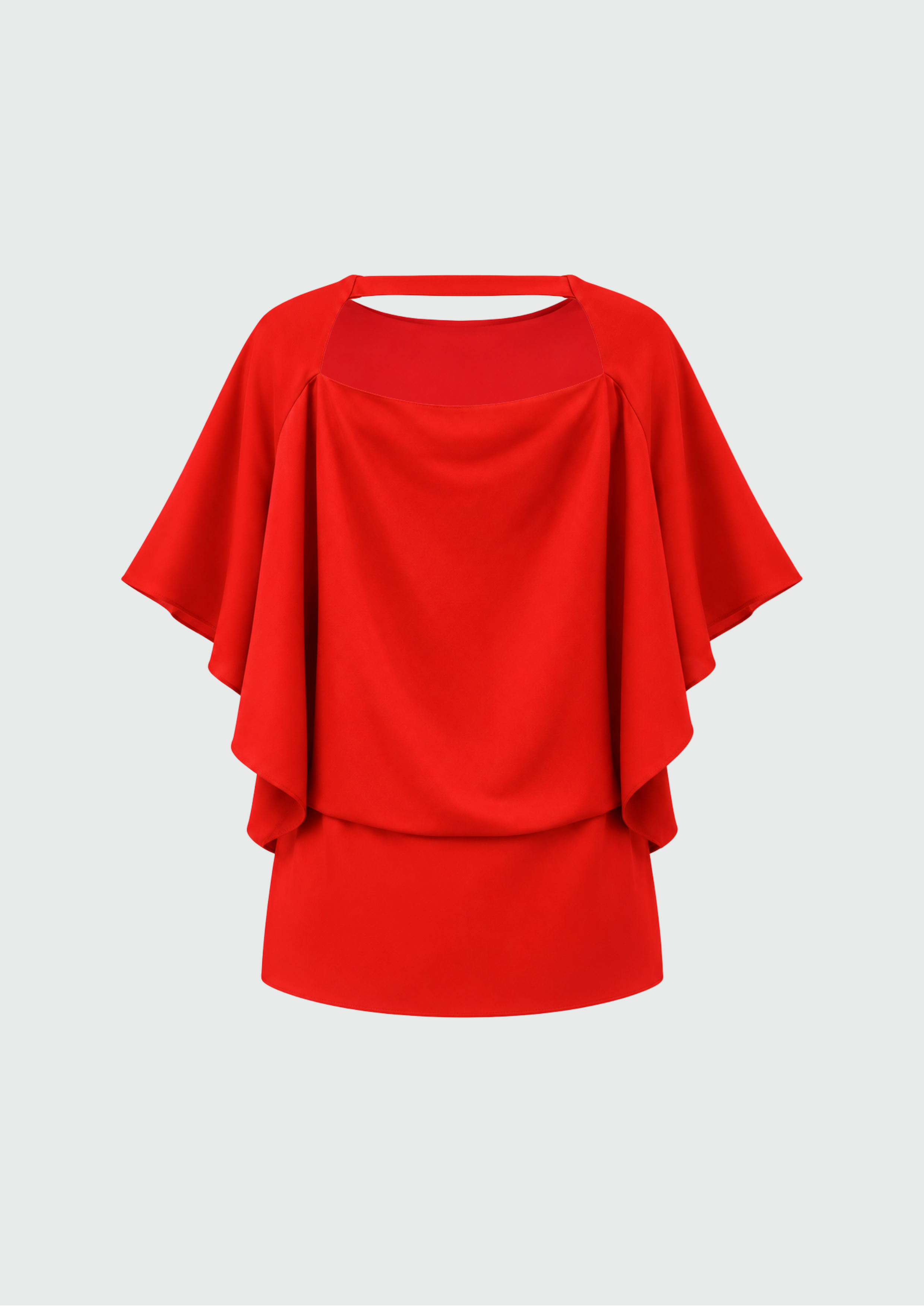 BLUSA MINI VESTIDO MANGA MORCEGO