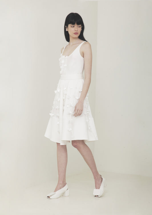 SAIA GODÊ CINTO COM FLORES