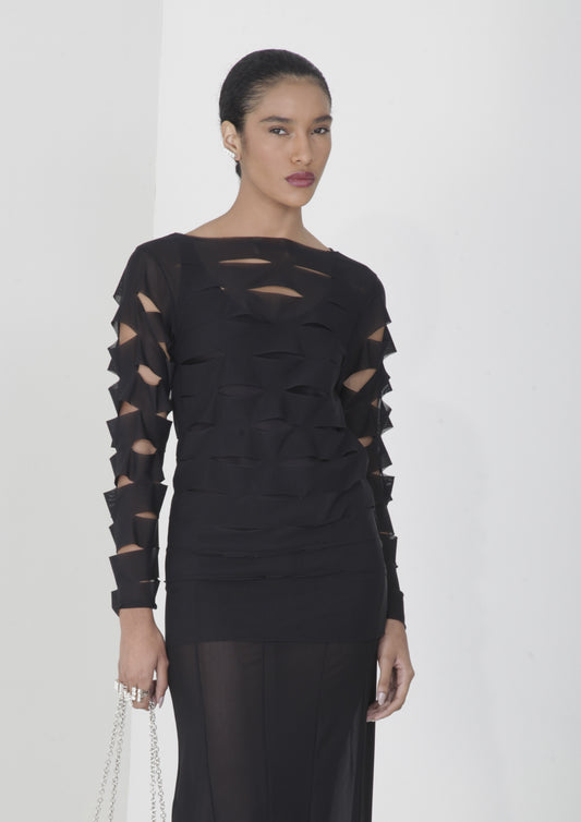 CAMISETA SEGUNDA PELE VAZADA