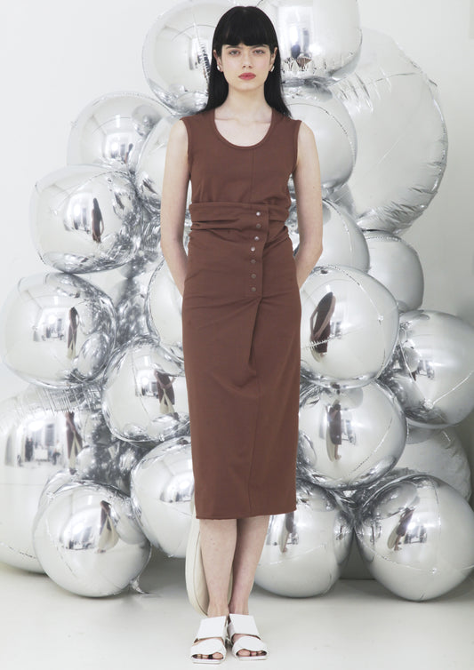 VESTIDO REGATA COM SAIA DUPLA