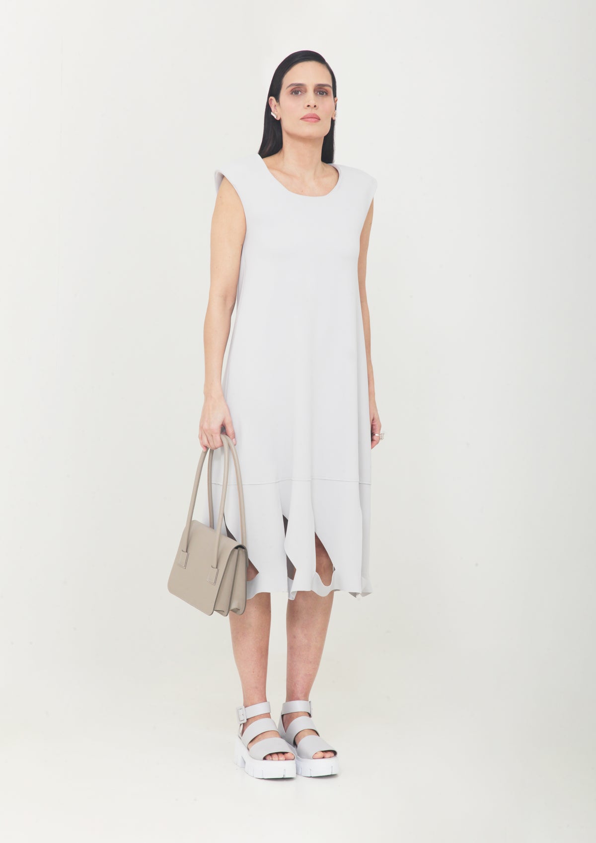 VESTIDO VAZADO TRIÂNGULOS