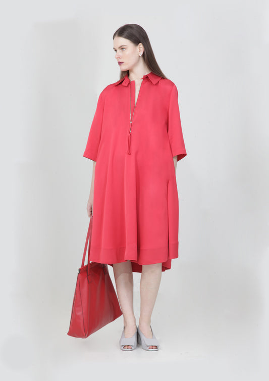 VESTIDO POLO EVASÊ COM ZÍPER