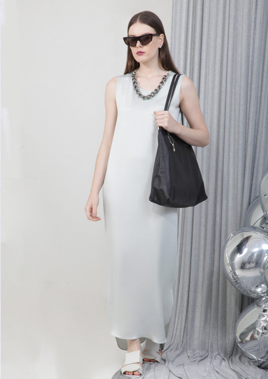 VESTIDO LONGO SEM MANGA