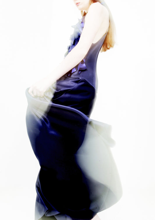 VESTIDO DE FESTA DECOTE V