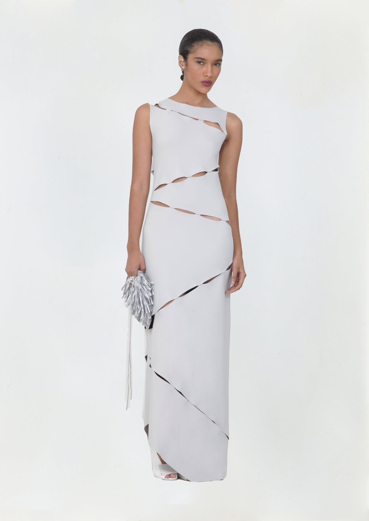 VESTIDO LONGO VAZADO