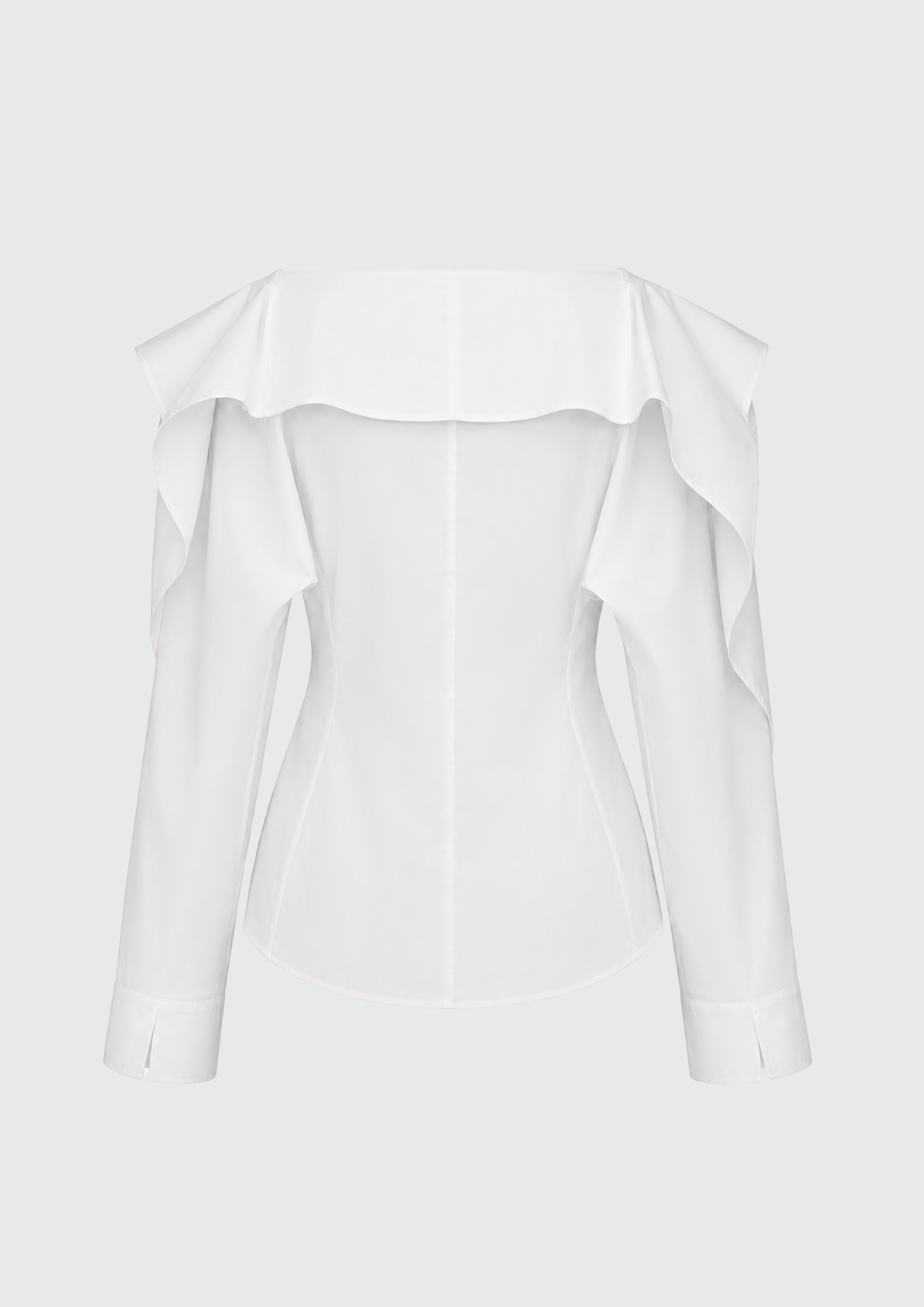 CAMISA COM GOLA VIRADA