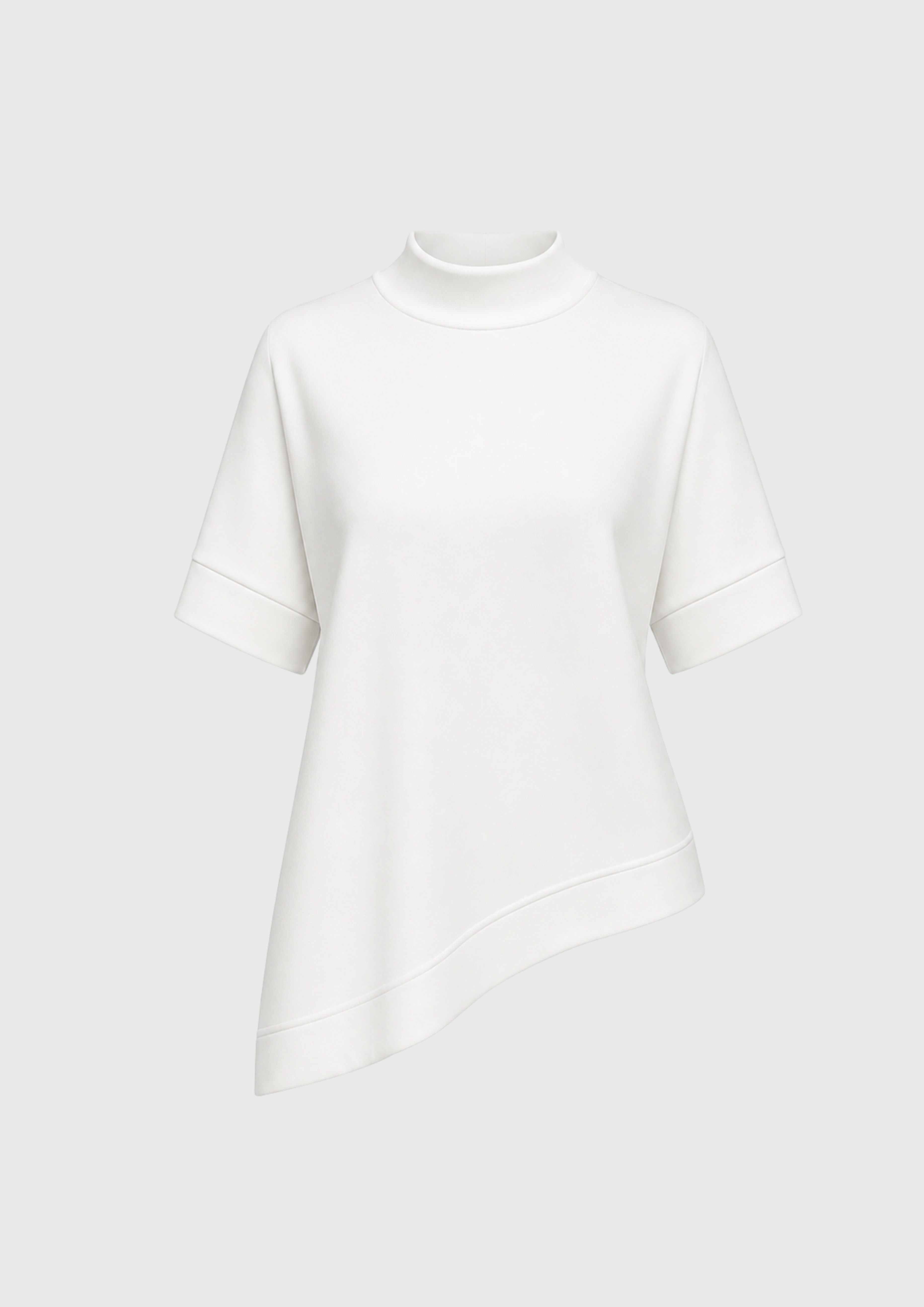 BLUSA BARRA ASSIMÉTRICA