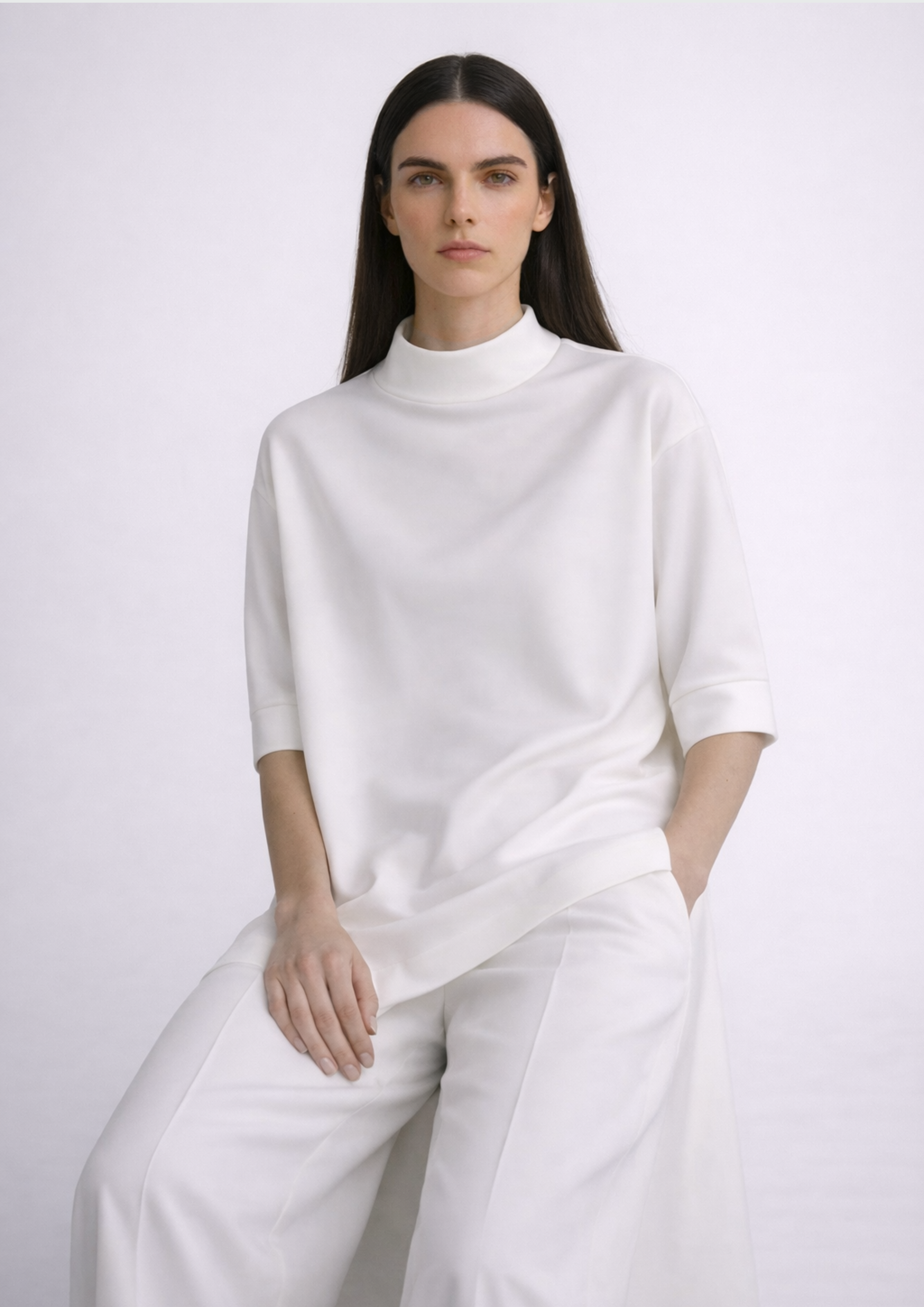 BLUSA BARRA ASSIMÉTRICA