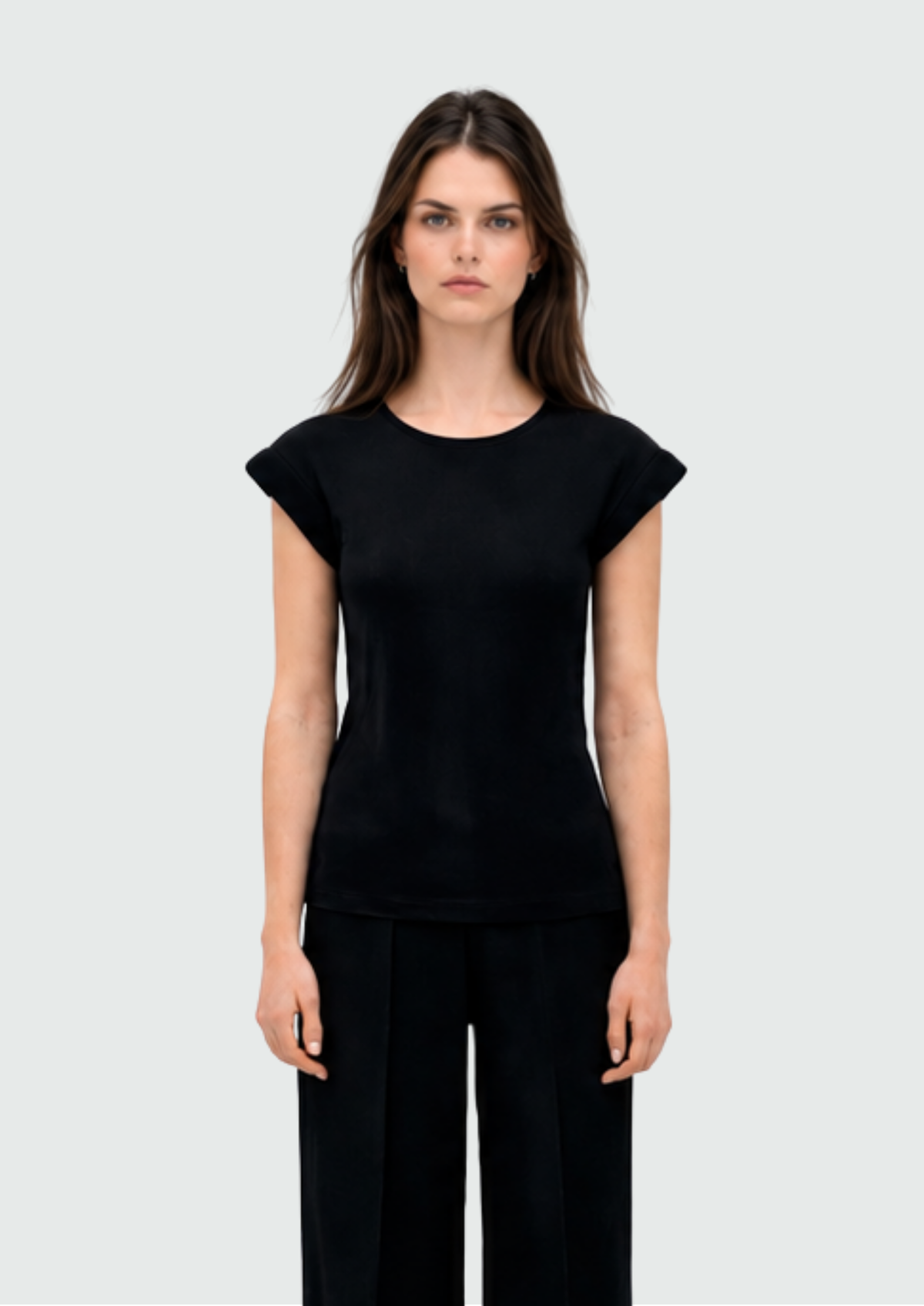 BLUSA MANGA ROLOTÊ INFLADO