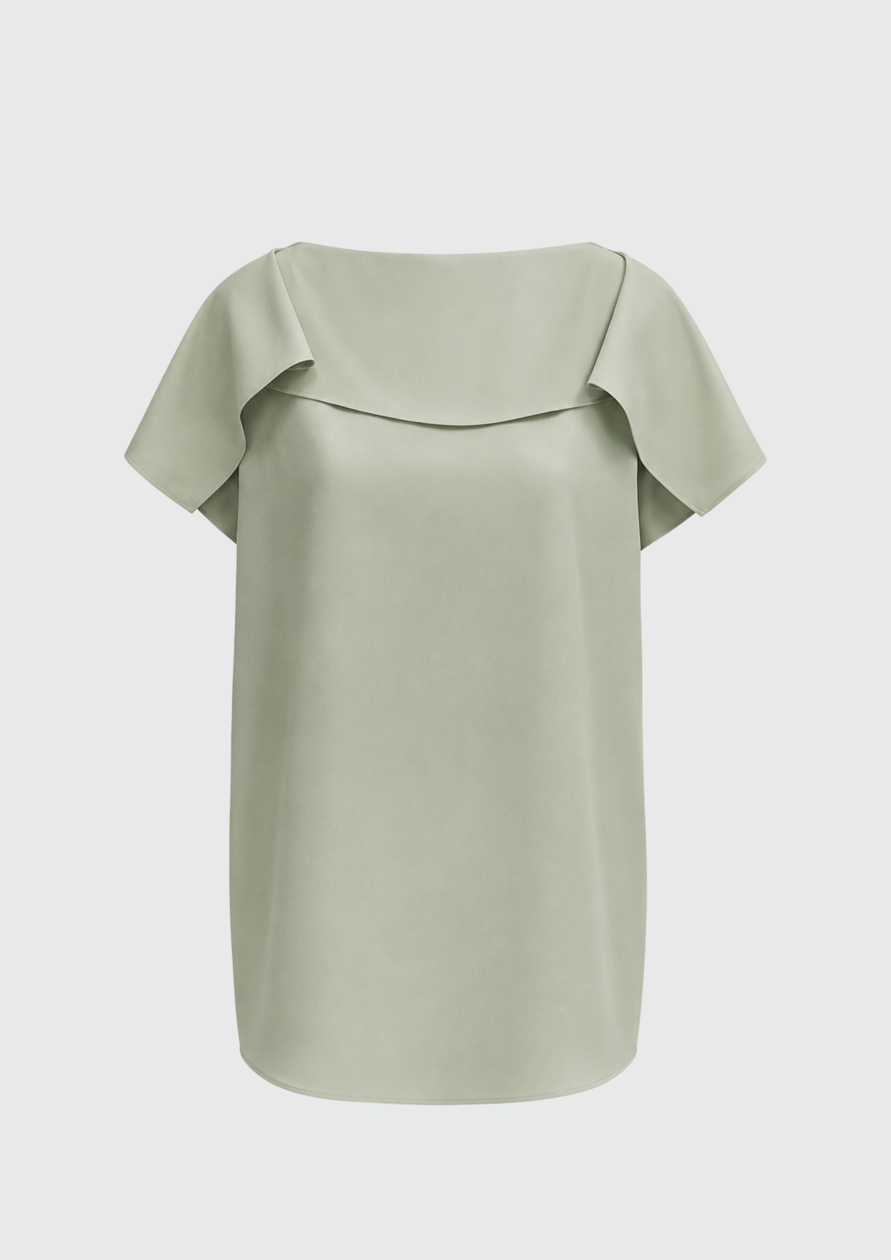 BLUSA MINIVESTE GOLA AMPLA