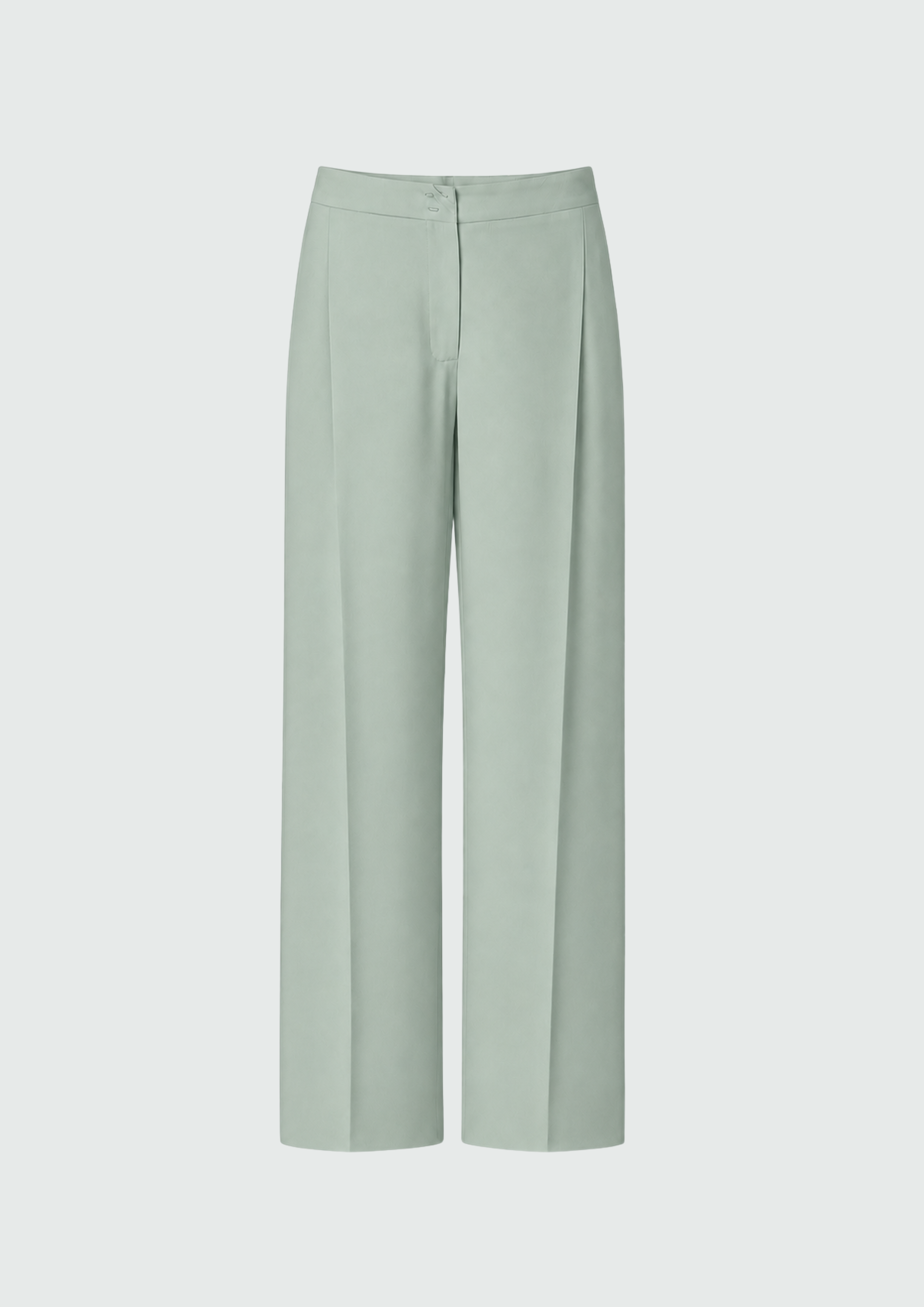 CALÇA RETA AMPLA DE CREPE