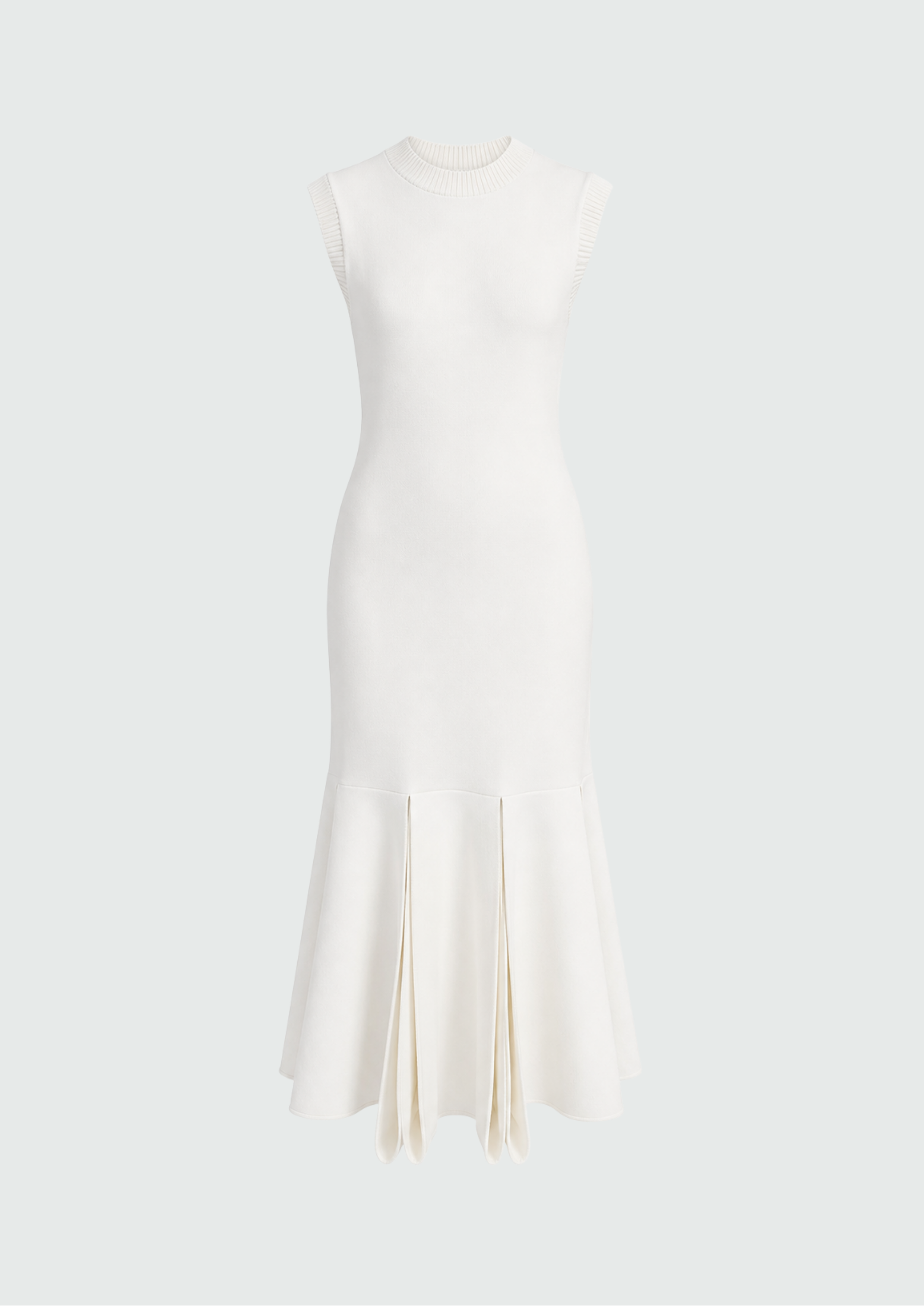 VESTIDO COM SAIA 8 FENDAS