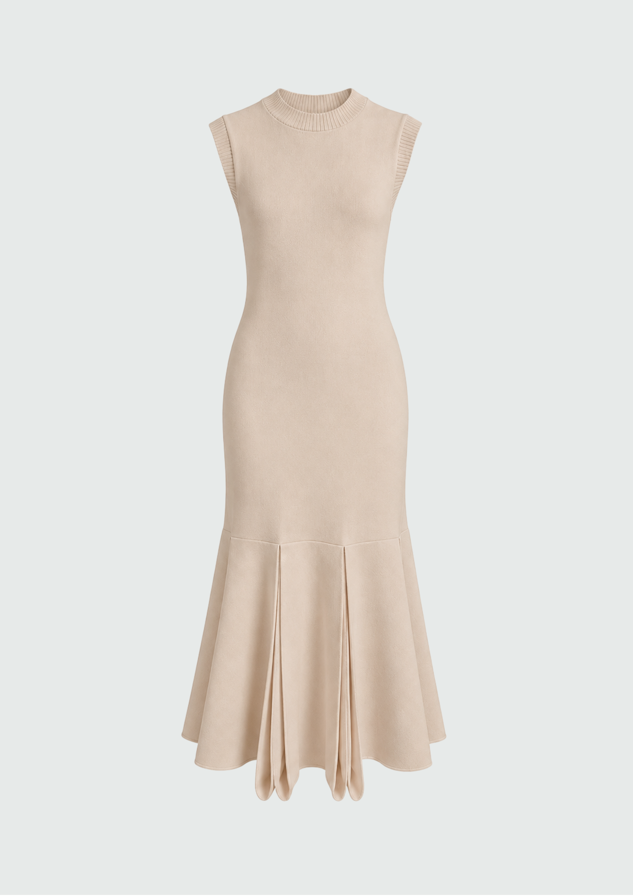 VESTIDO COM SAIA 8 FENDAS