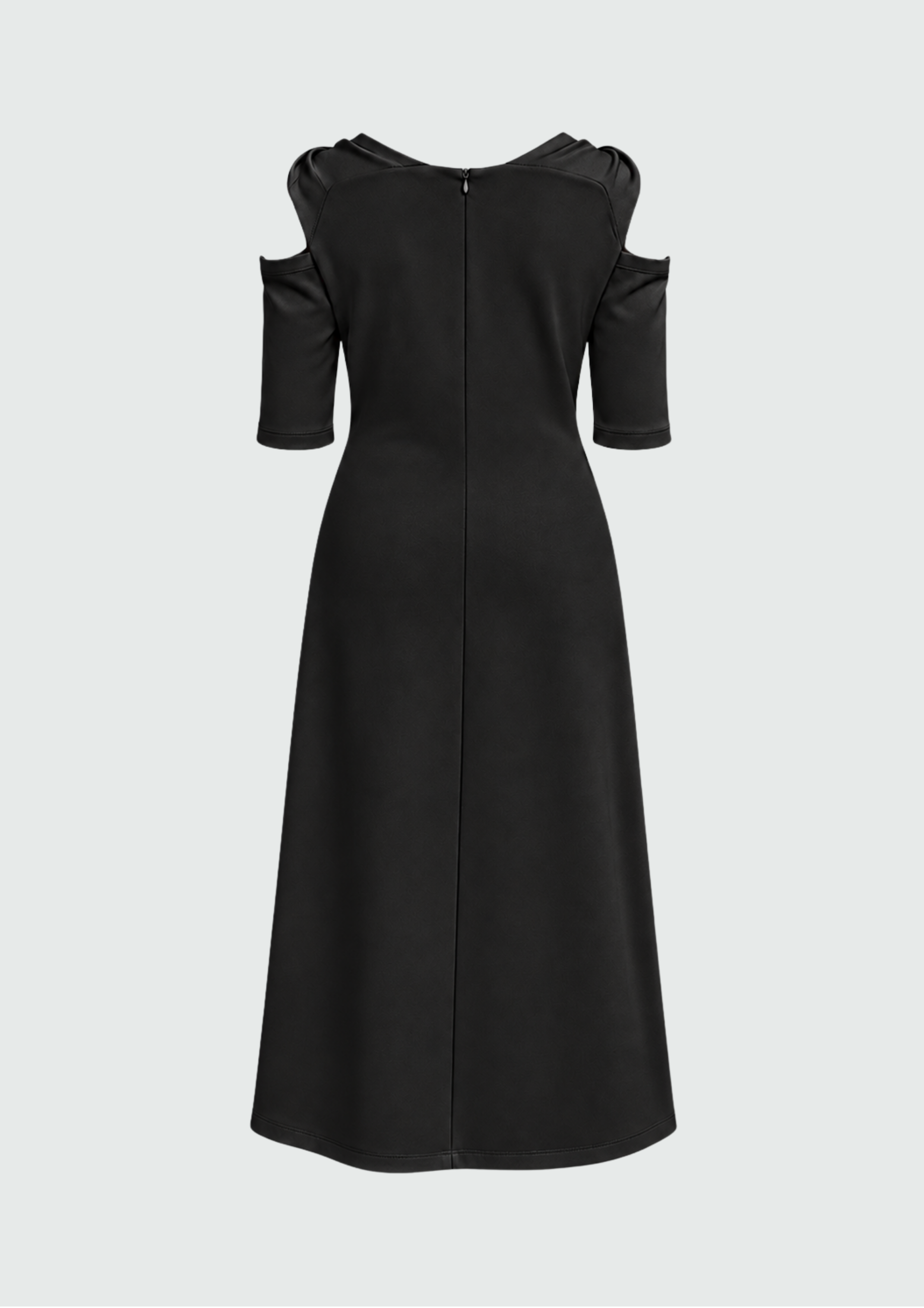 VESTIDO TORCIDO NA CINTURA