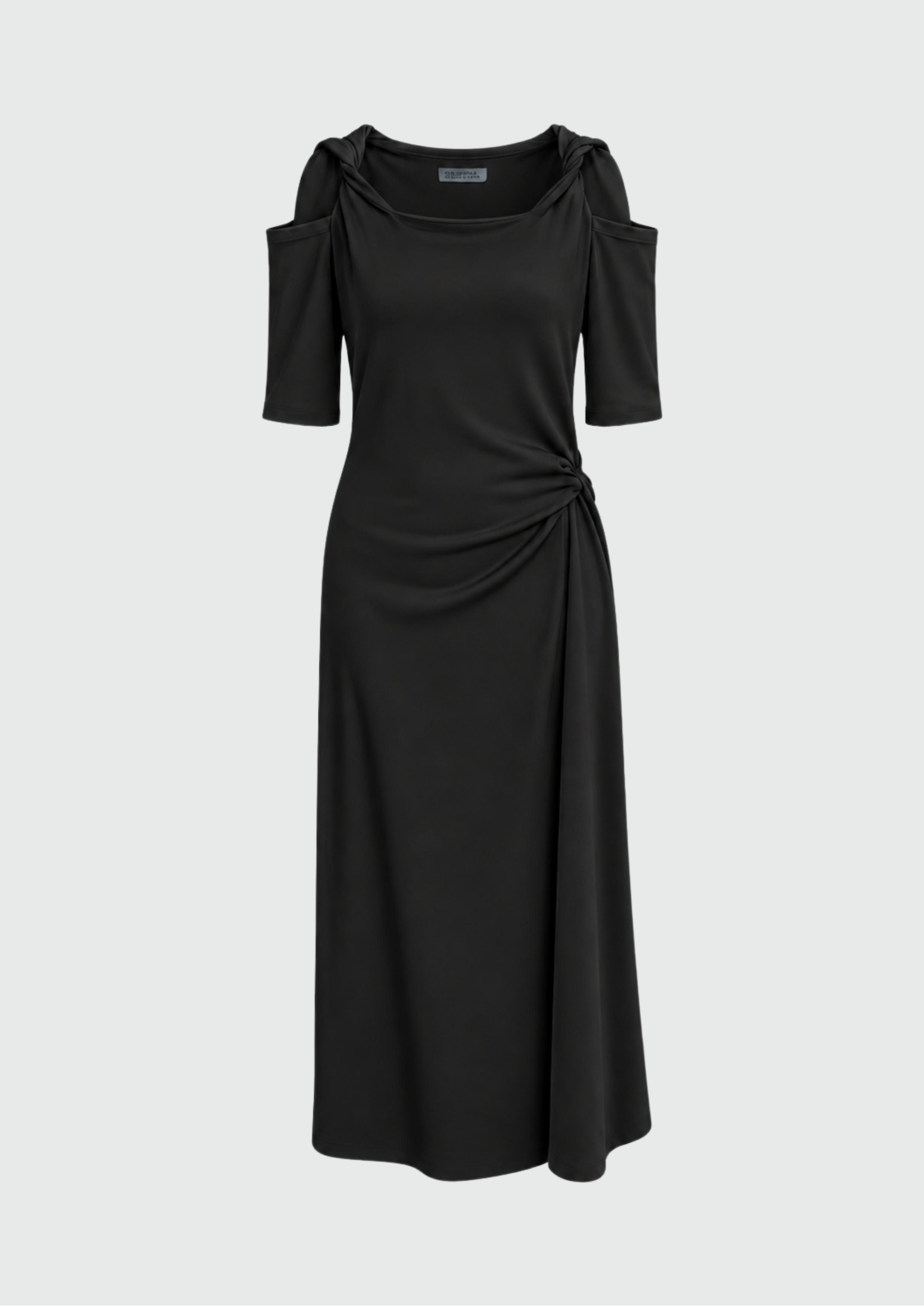 VESTIDO TORCIDO NA CINTURA