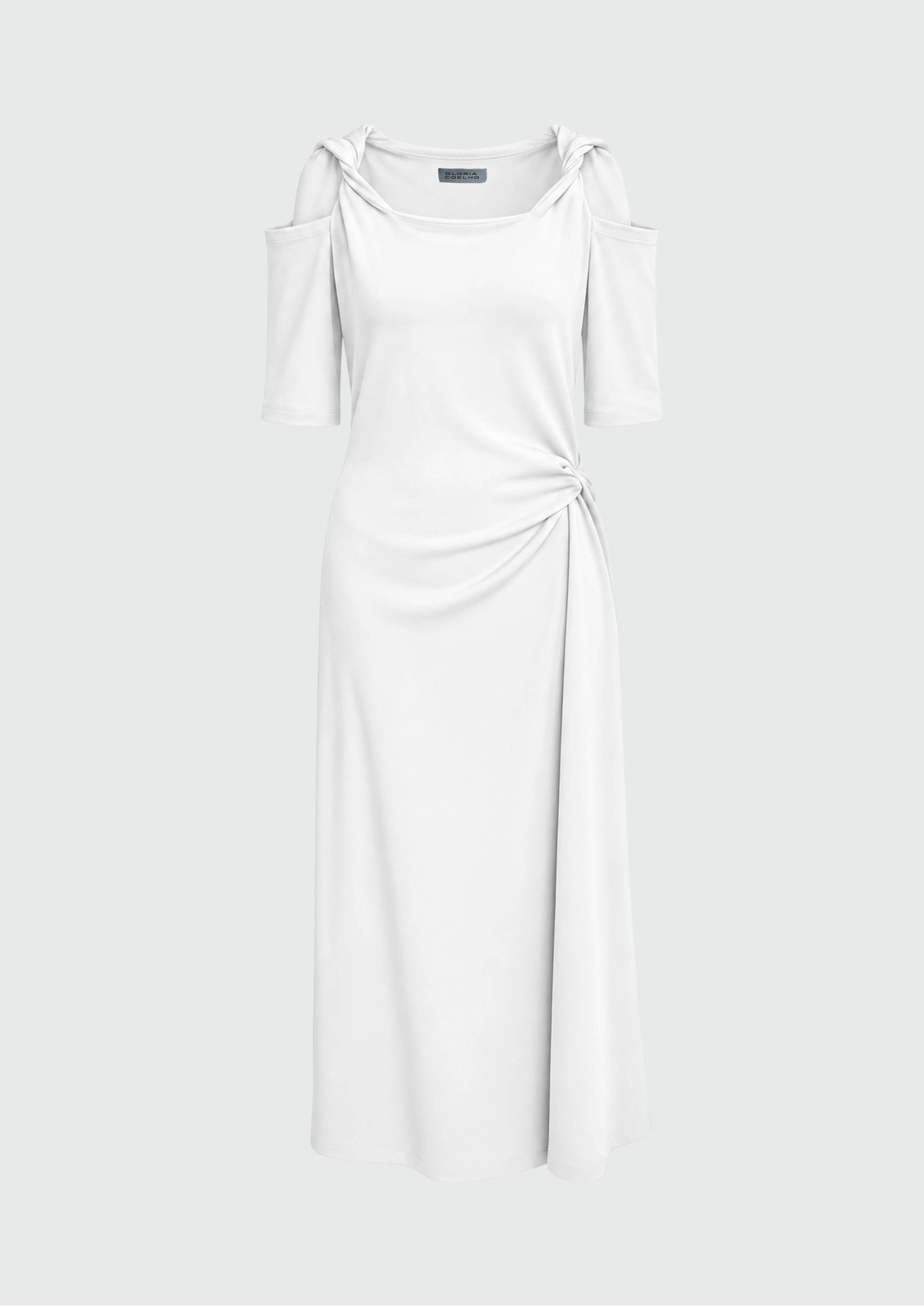 VESTIDO TORCIDO NA CINTURA