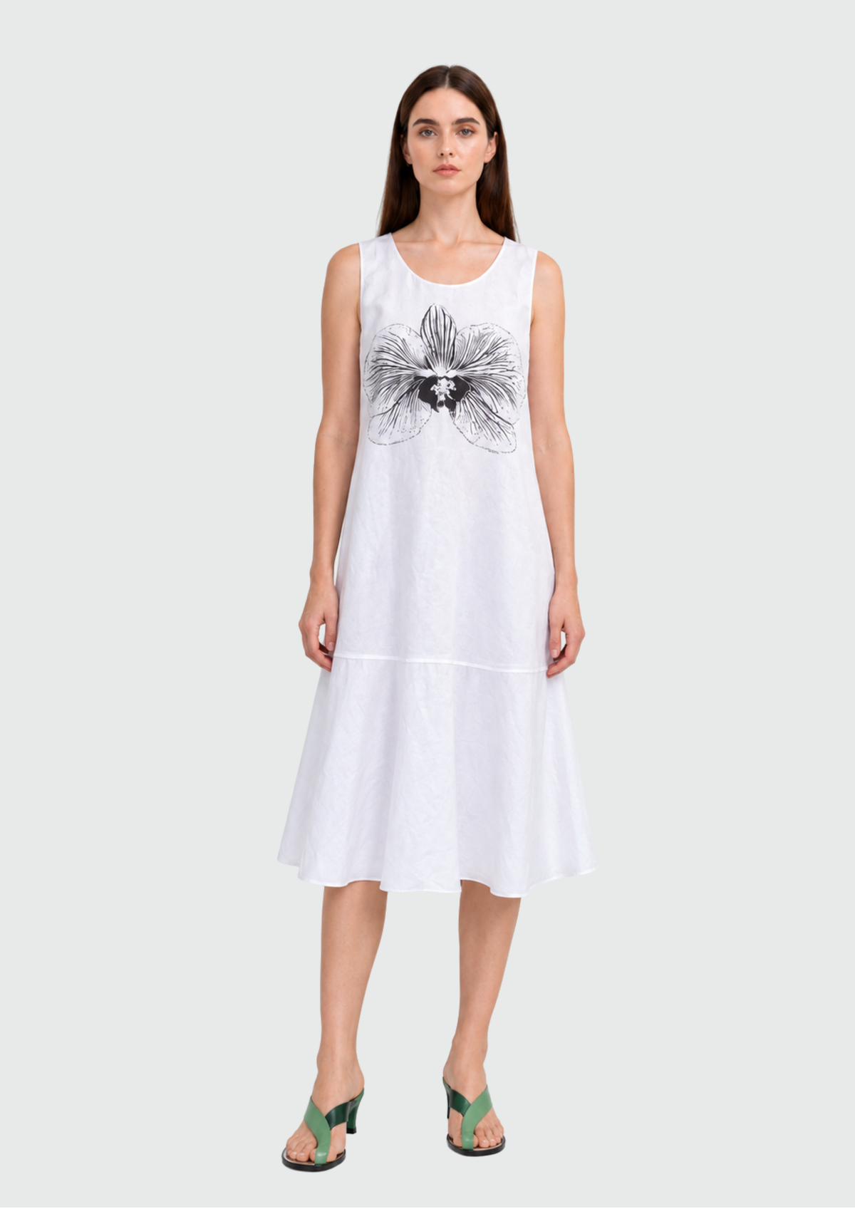 VESTIDO LINHA A REGATA