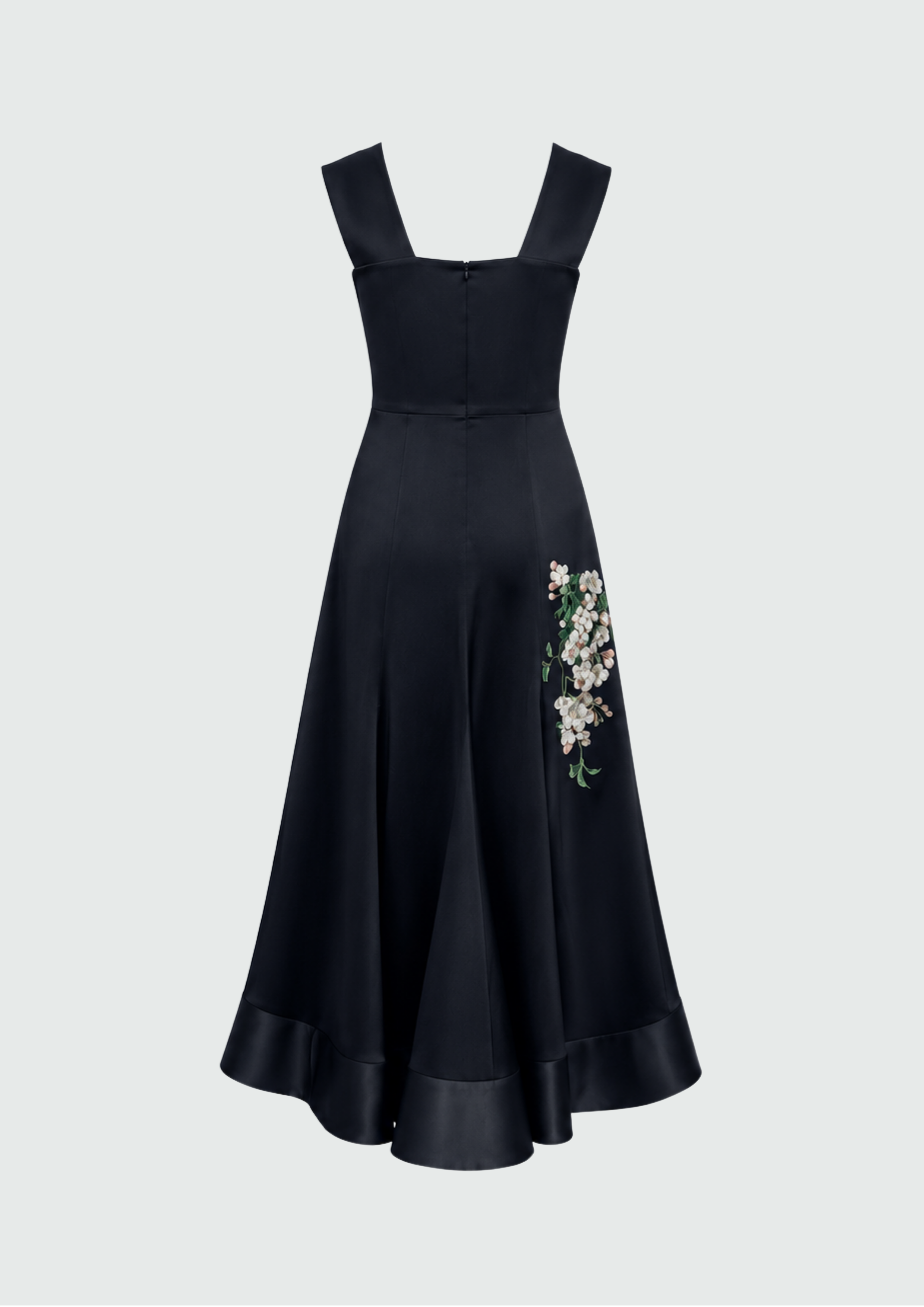 VESTIDO ASSIMÉTRICO FLOR DE MACIEIRA