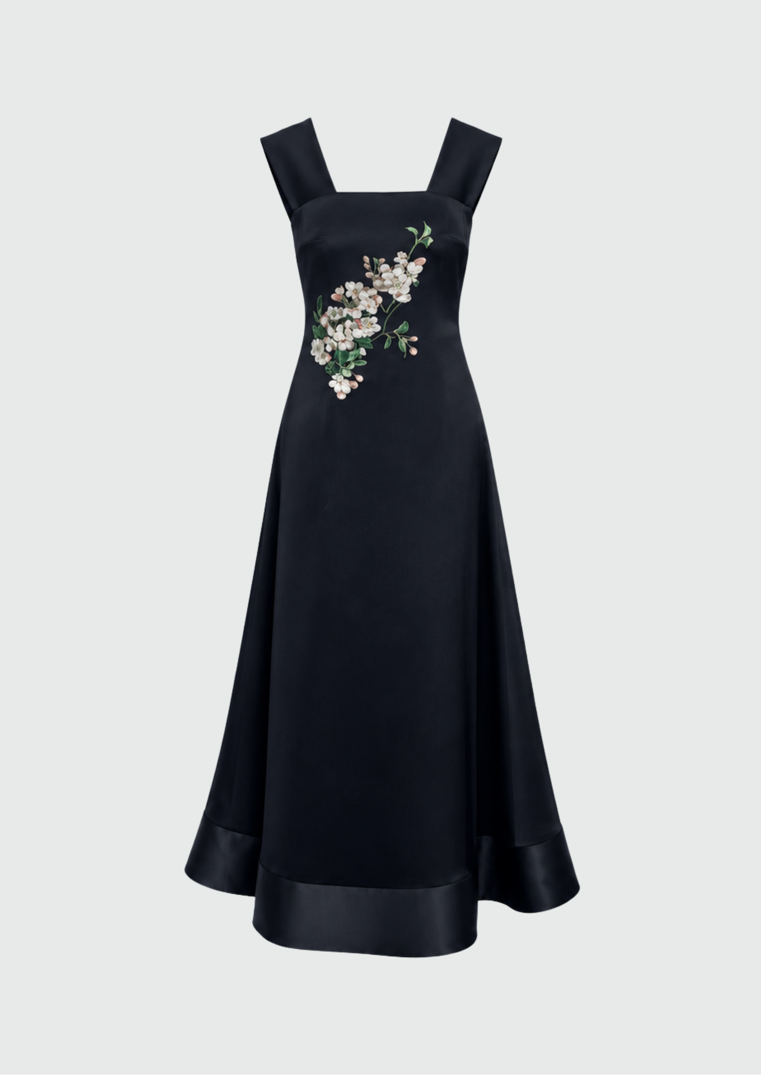 VESTIDO ASSIMÉTRICO FLOR DE MACIEIRA