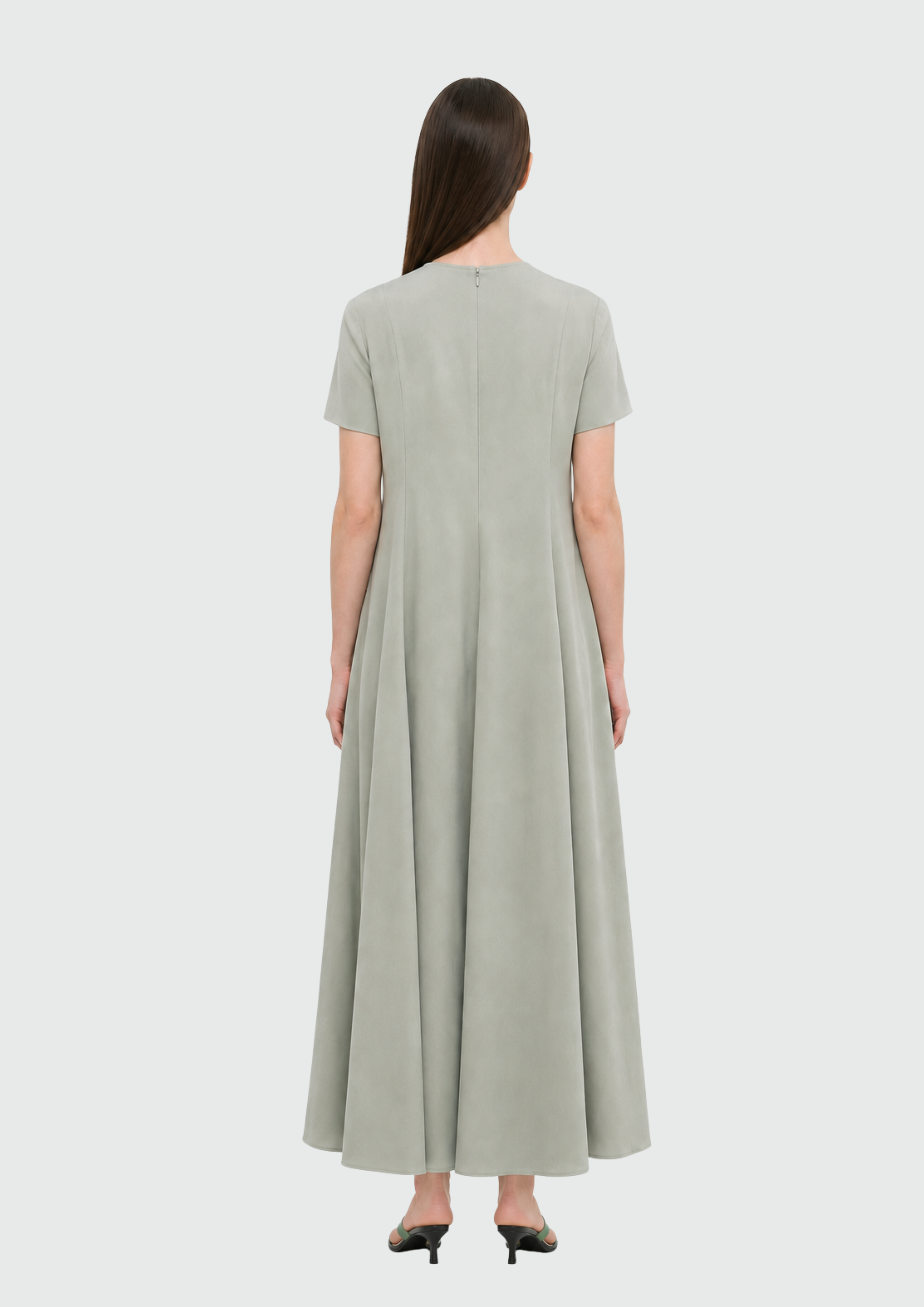 VESTIDO COQUETEL LINHA A COM JABOUX