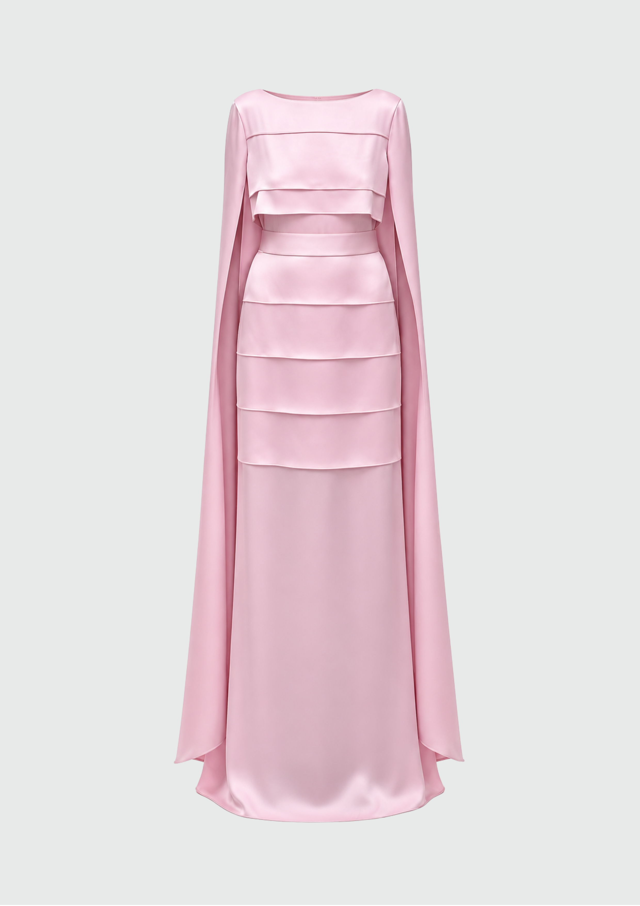 VESTIDO COLUNA EM CAMADAS