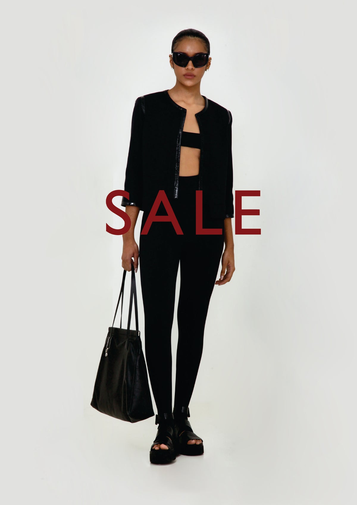 CARDIGAN COM VIVO DE VERNIZ