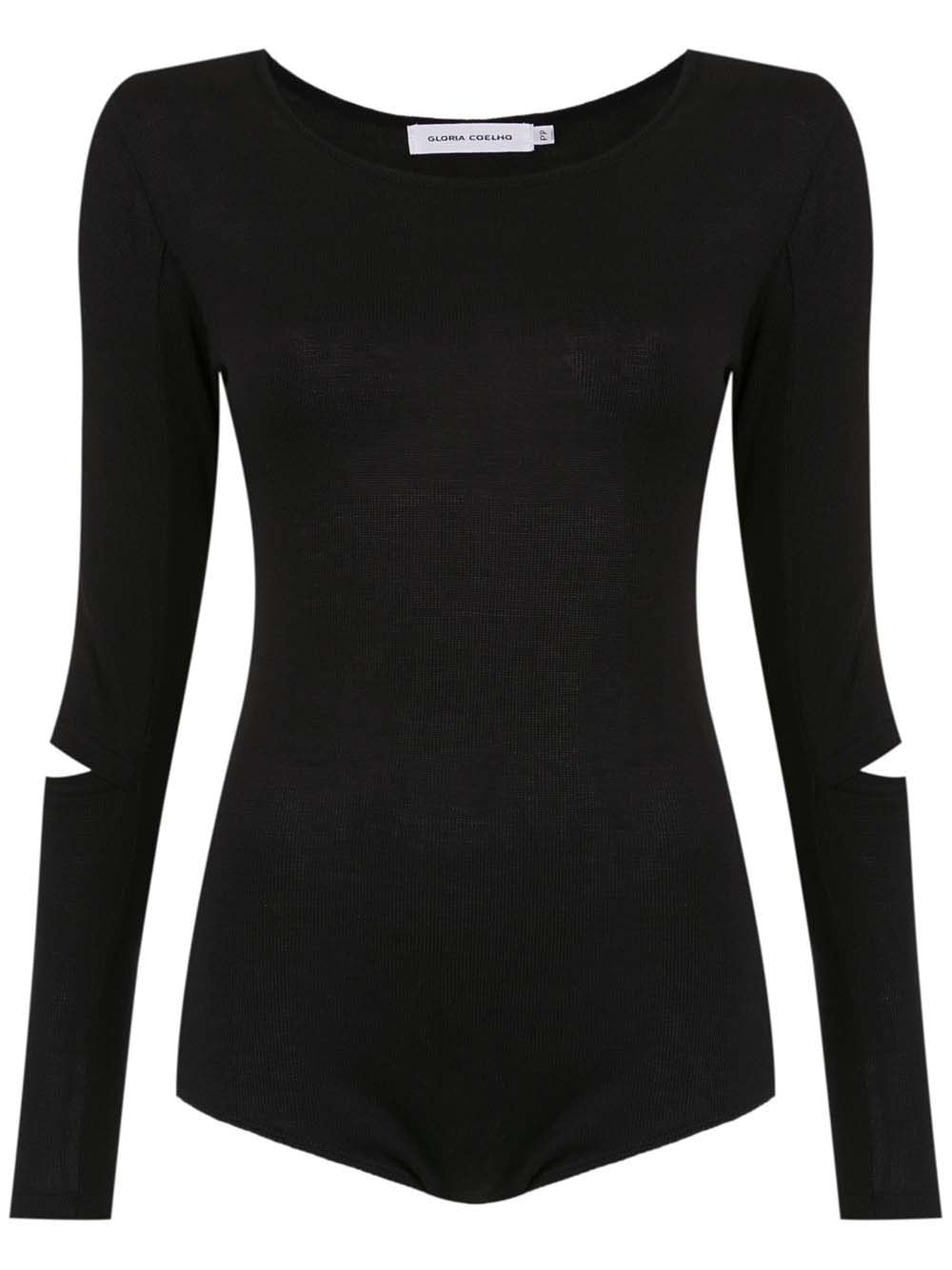 BODY DE TRICOT COM MANGA