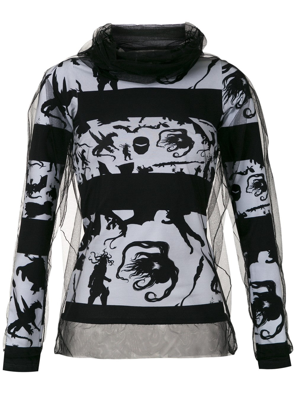 CAMISETA ESTAMPA PLANETA DOS DRAGÕES TULE
