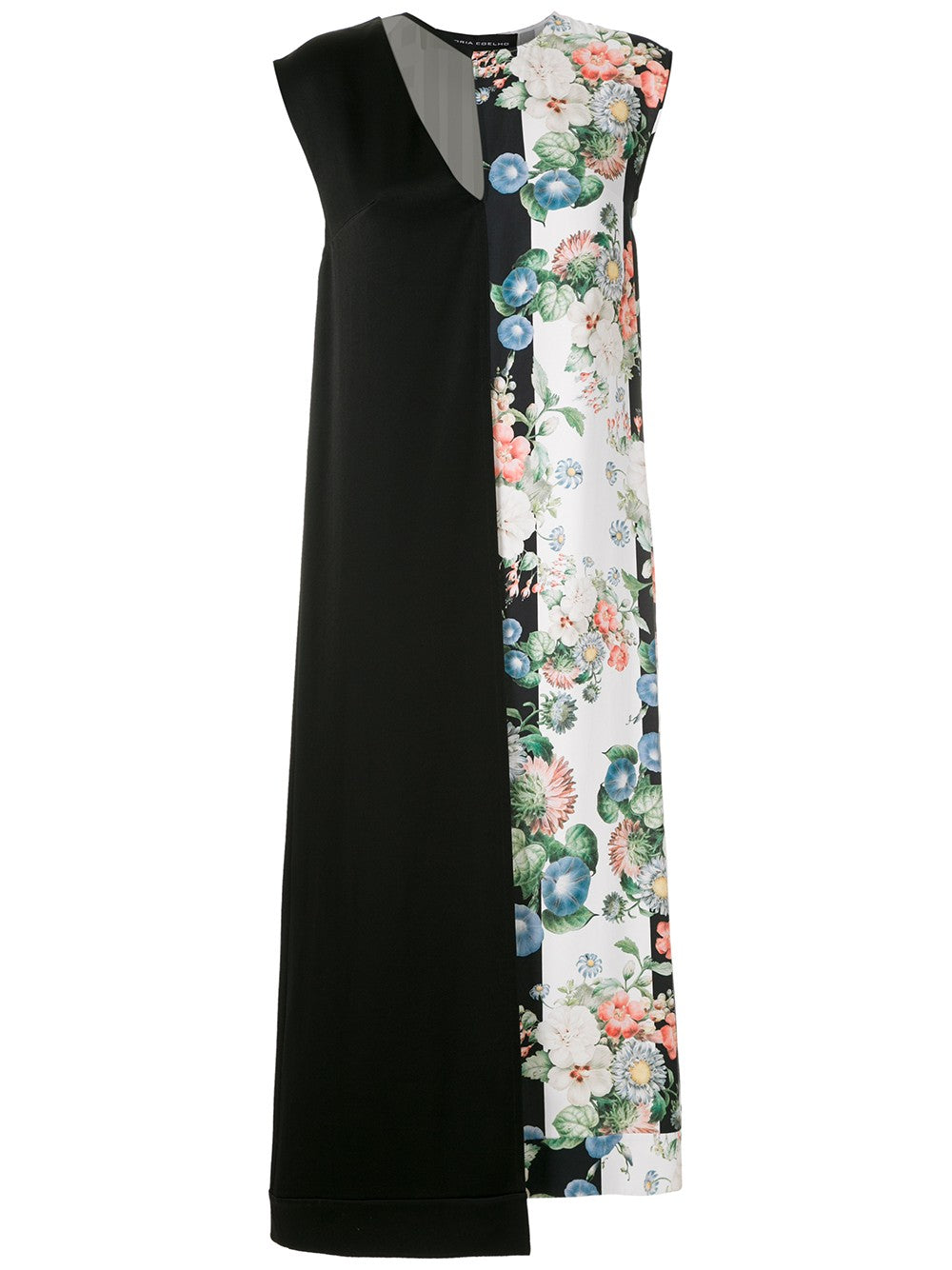 VESTIDO ASSIMÉTRICO ESTAMPADO