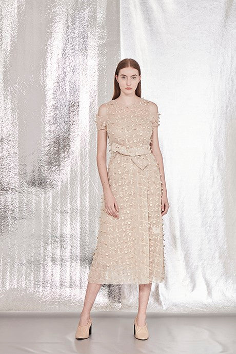 VESTIDO TULE FOLIAGE