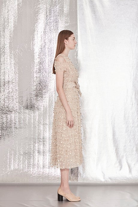 VESTIDO TULE FOLIAGE