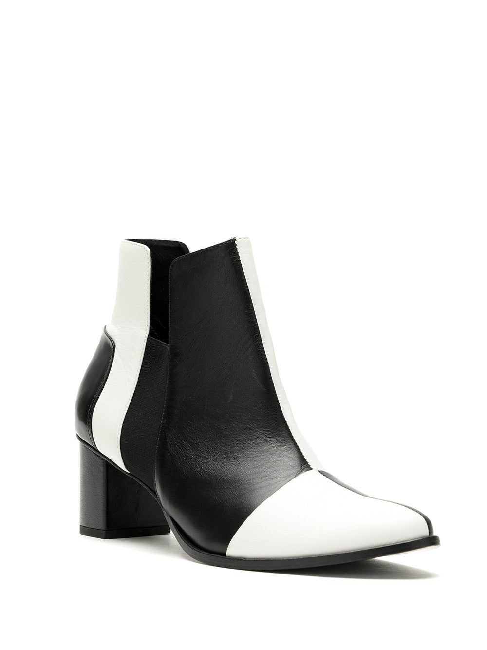 BOTA OP ART COURO