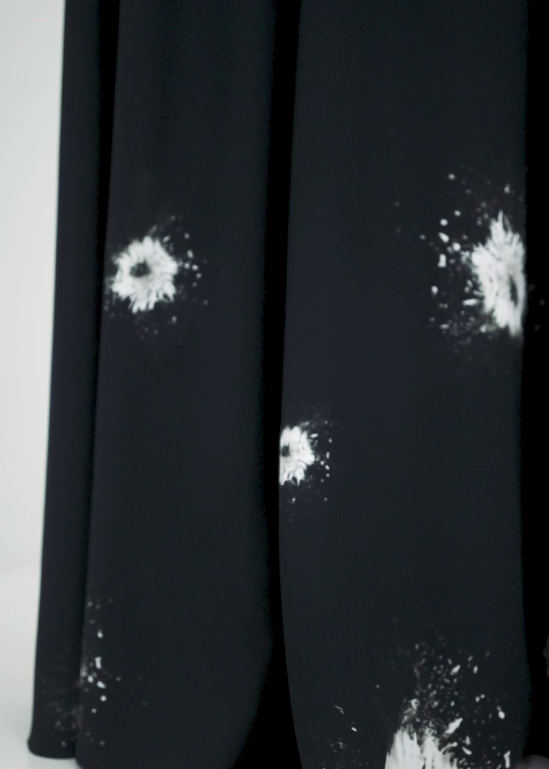 VESTIDO LINHA A COM MANGA CURTA