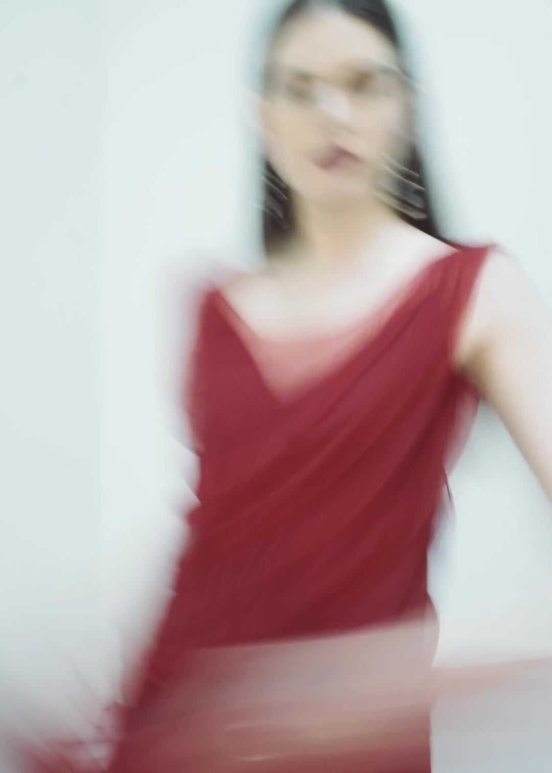 VESTIDO LONGO COM ASPIRAL