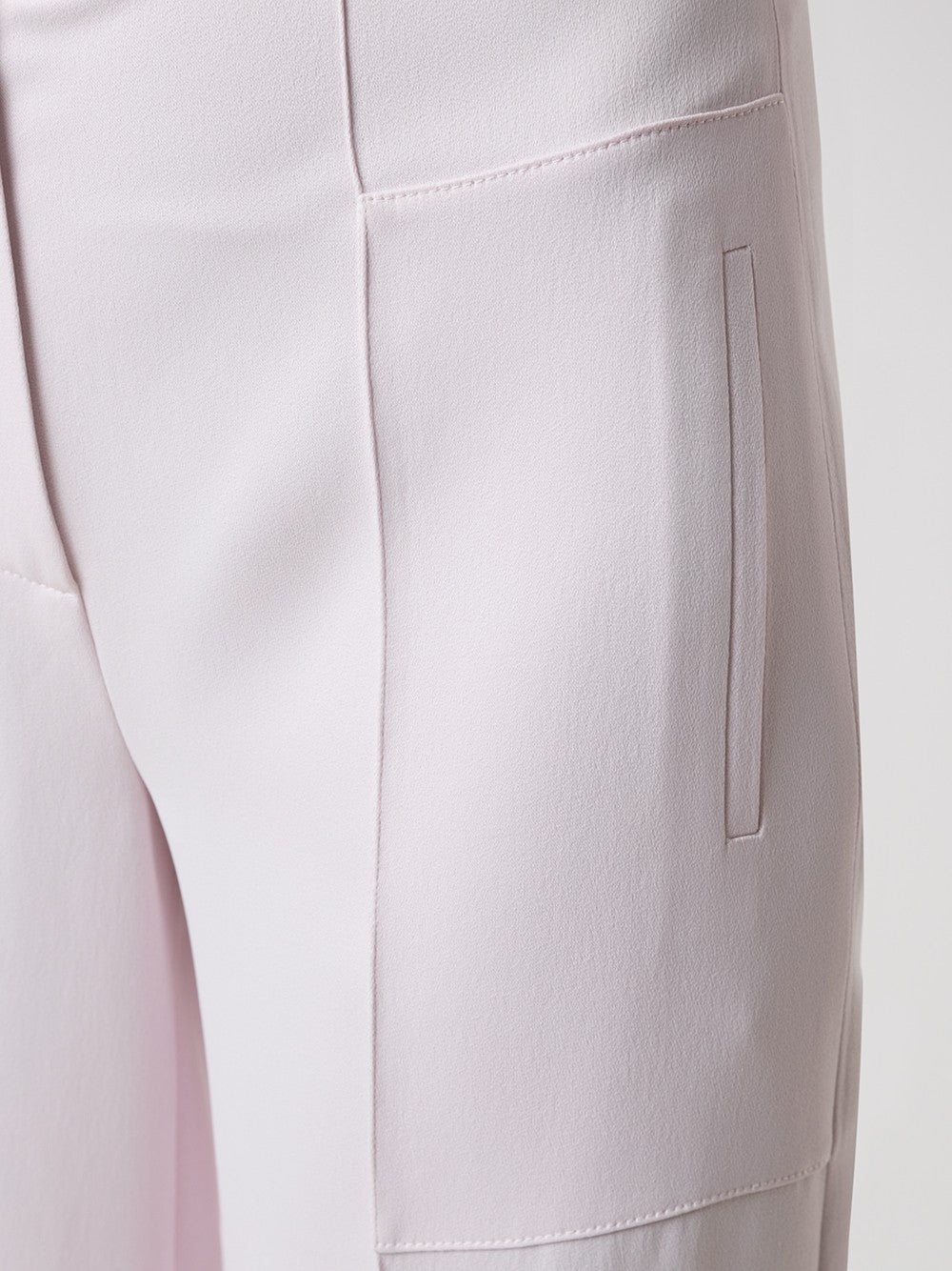CALÇA RETA DE CREPE
