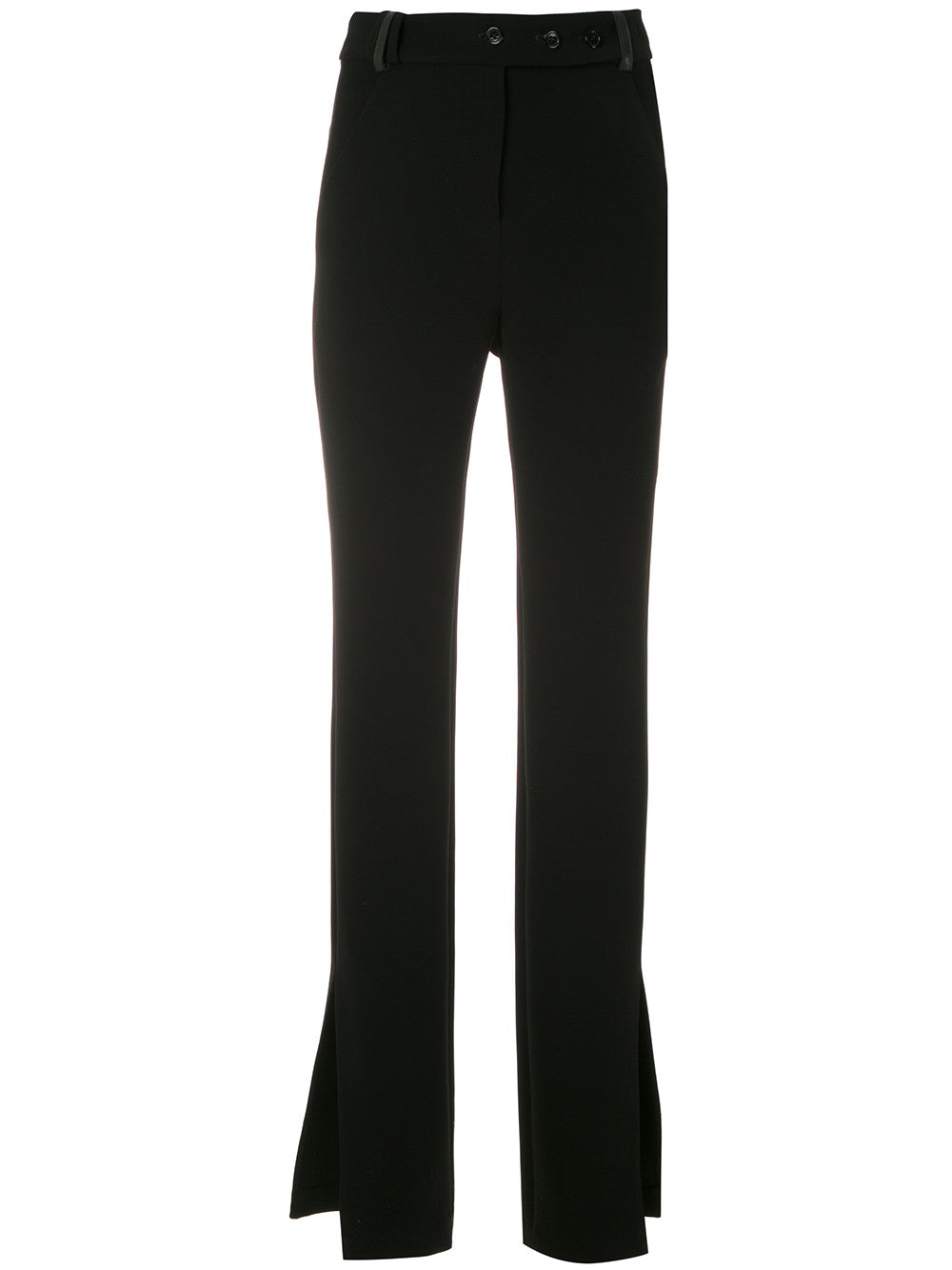 CALÇA COM PASSANTE DE COURO