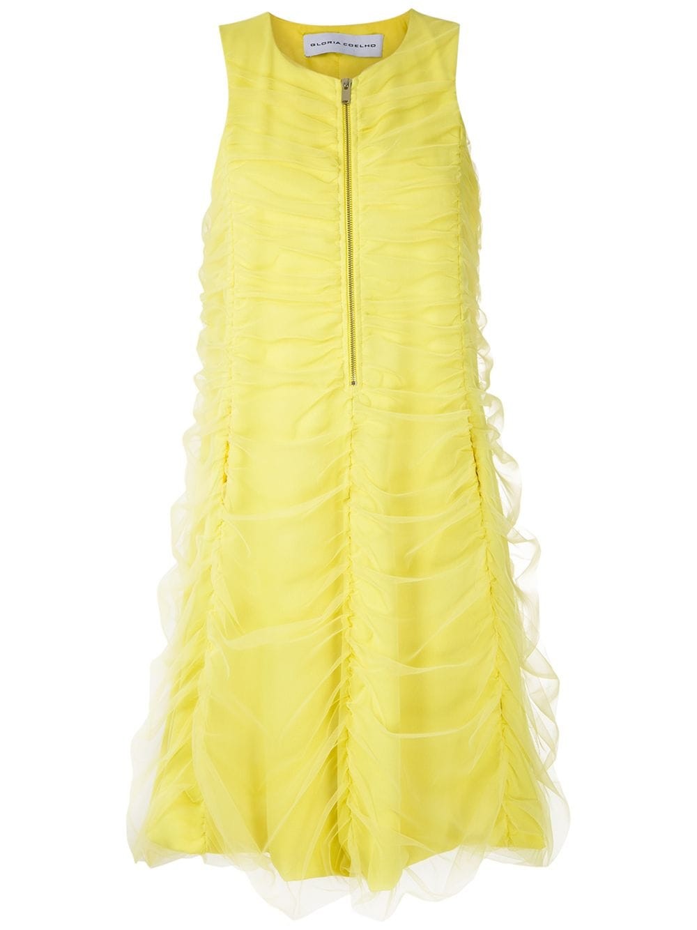VESTIDO CURTO WAVE TULE